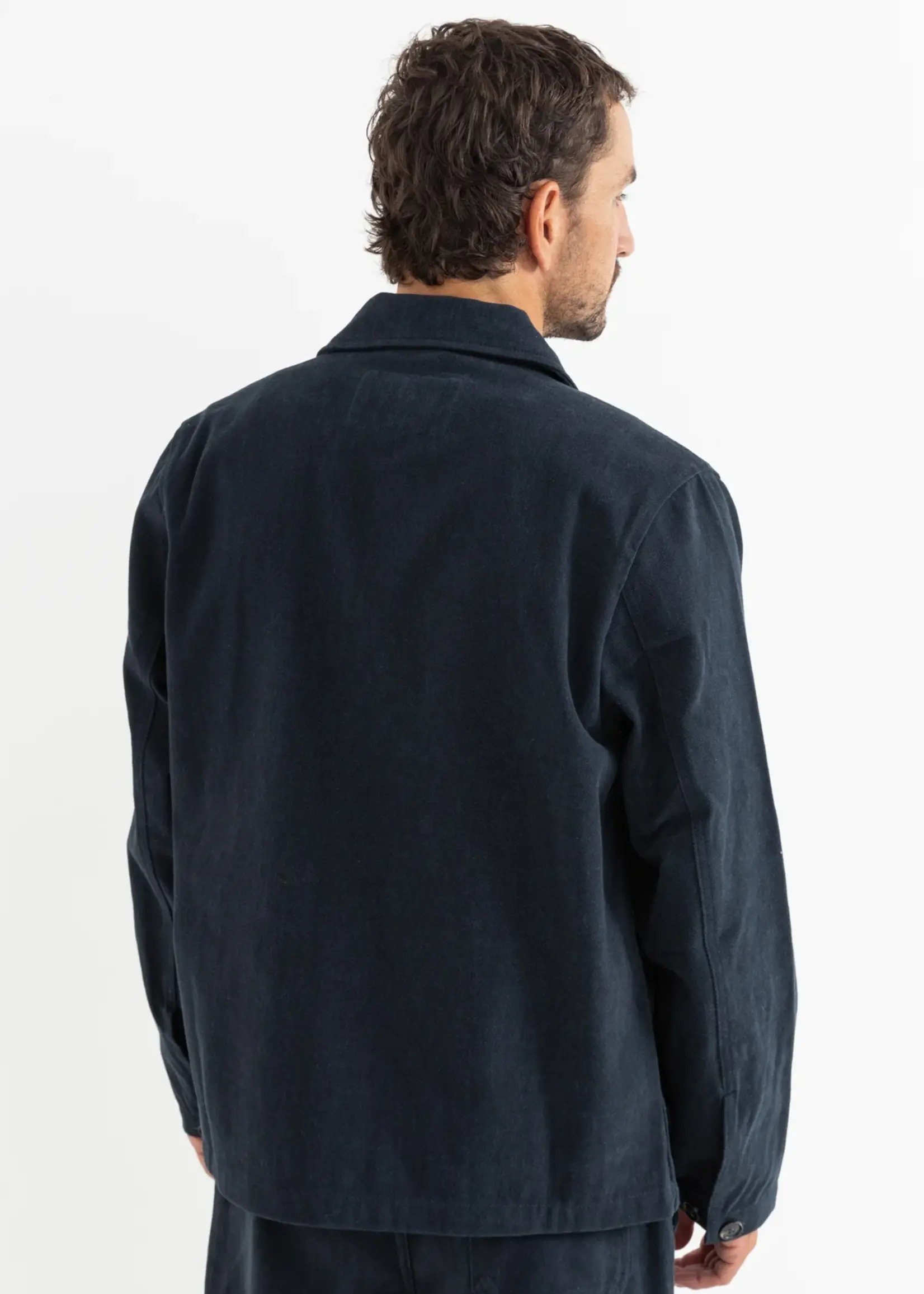 Rhythm Canvas Mechanics Jacket - Navy