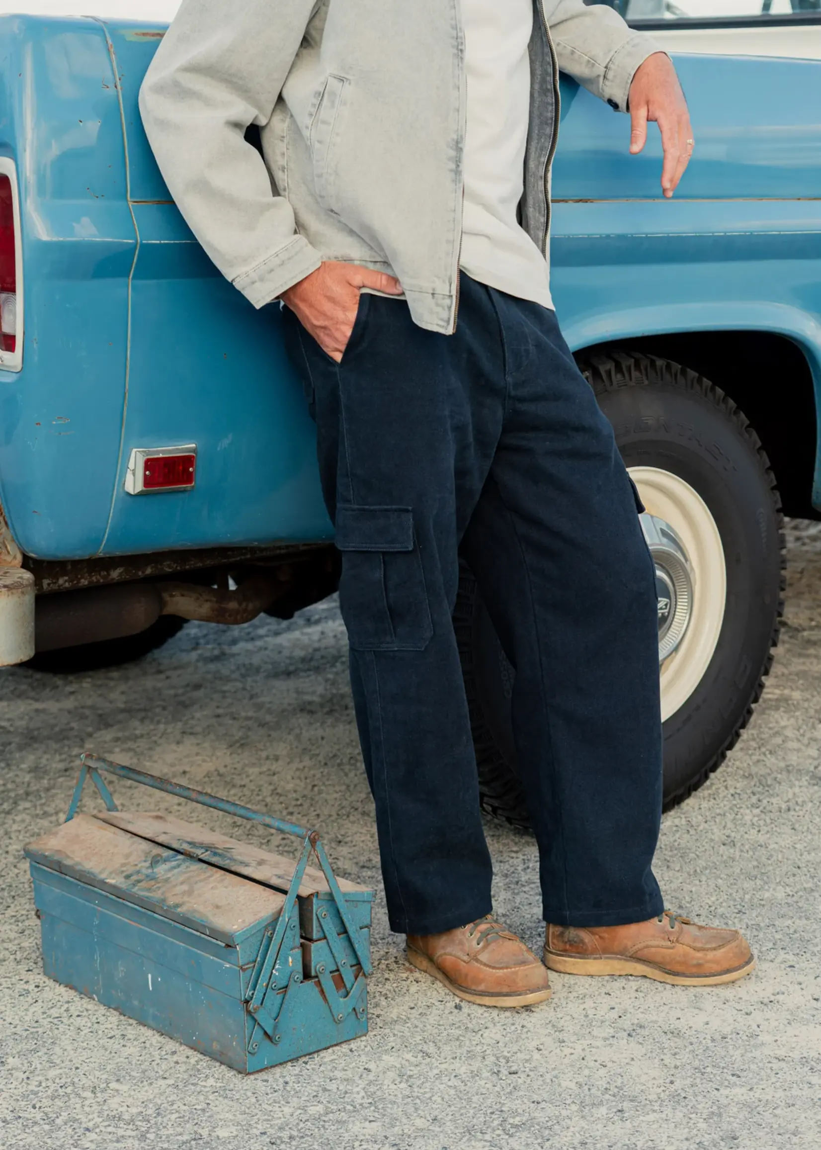 Rhythm Mechanics Cargo Pant - Navy