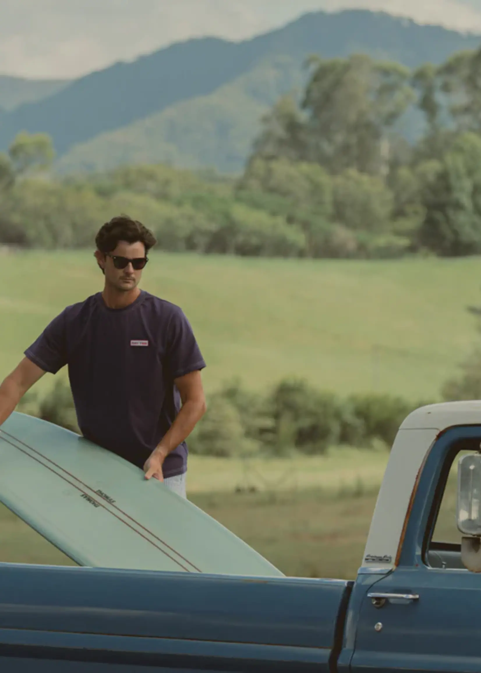 Rhythm Mechanics Vintage SS T-Shirt - Indigo