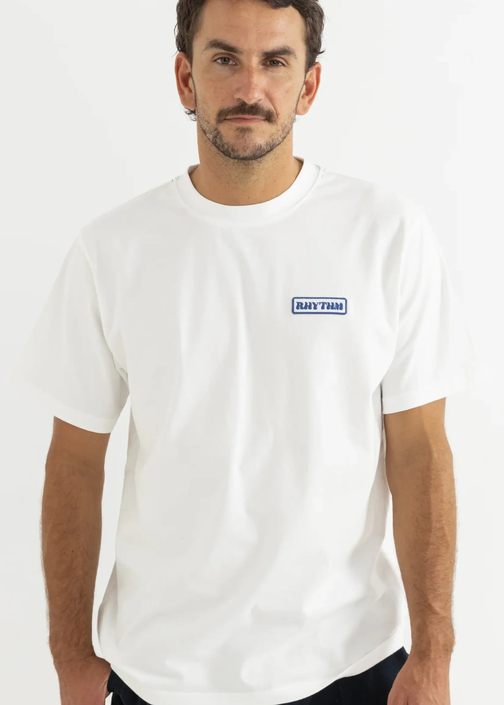 Rhythm Mechanics Vintage SS T-Shirt - White
