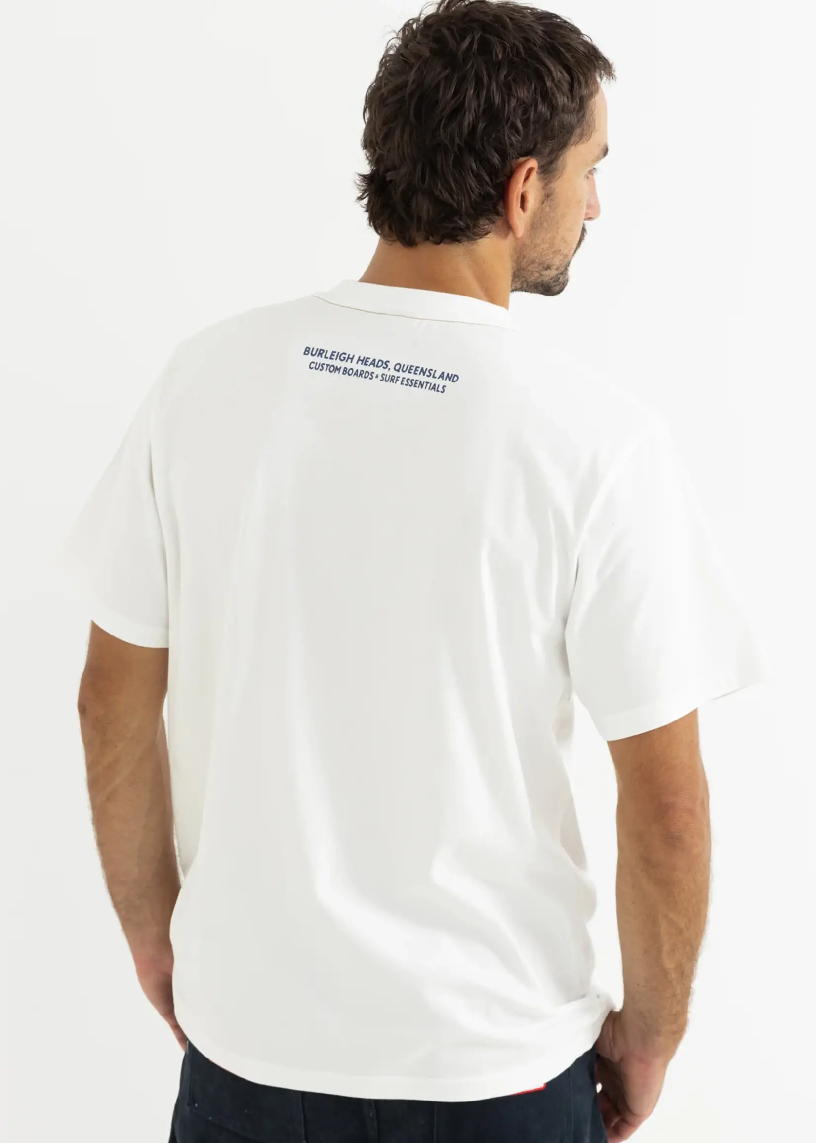 Rhythm Mechanics Vintage SS T-Shirt - White