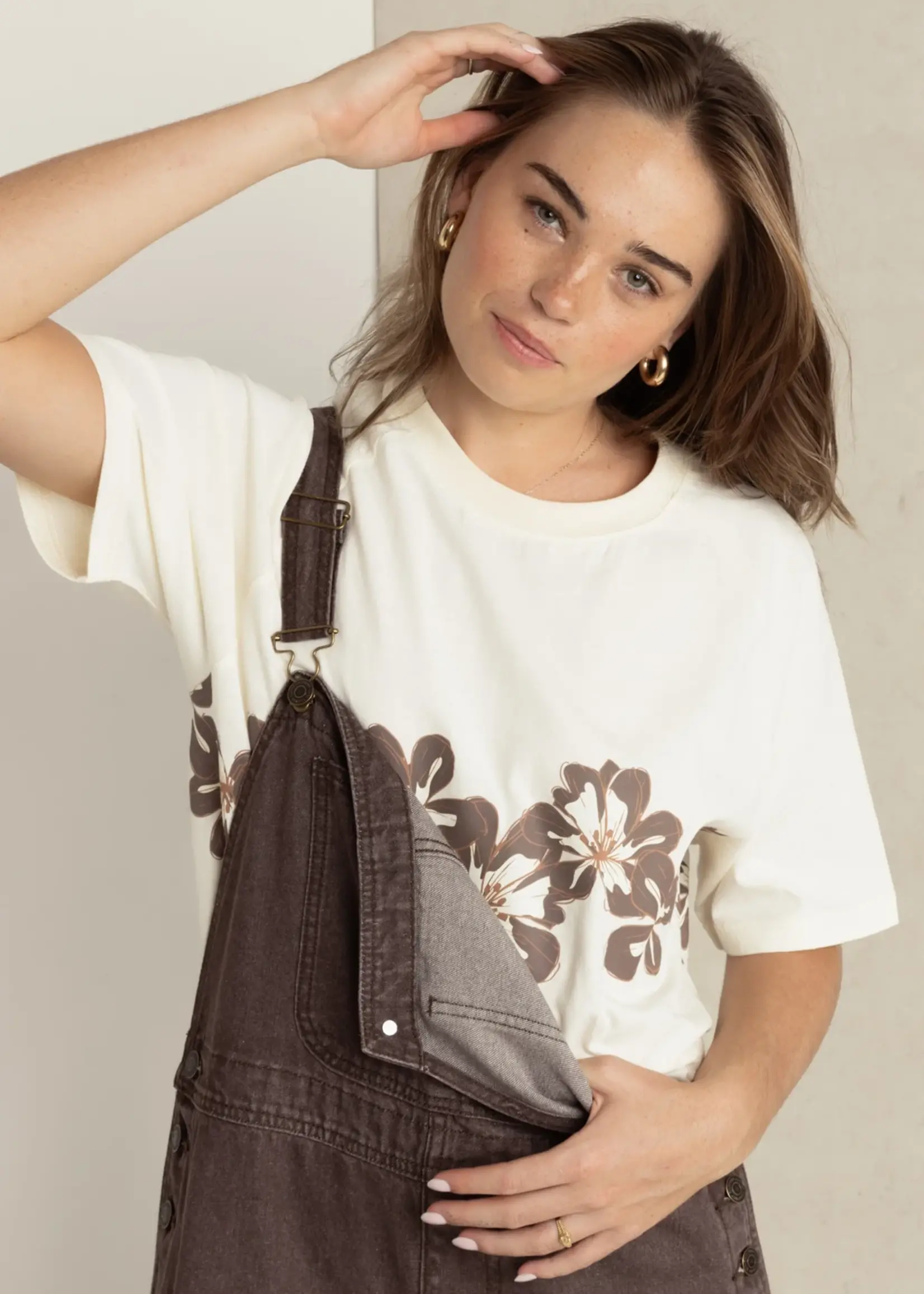 Rhythm Vintage Island Tee - Brown