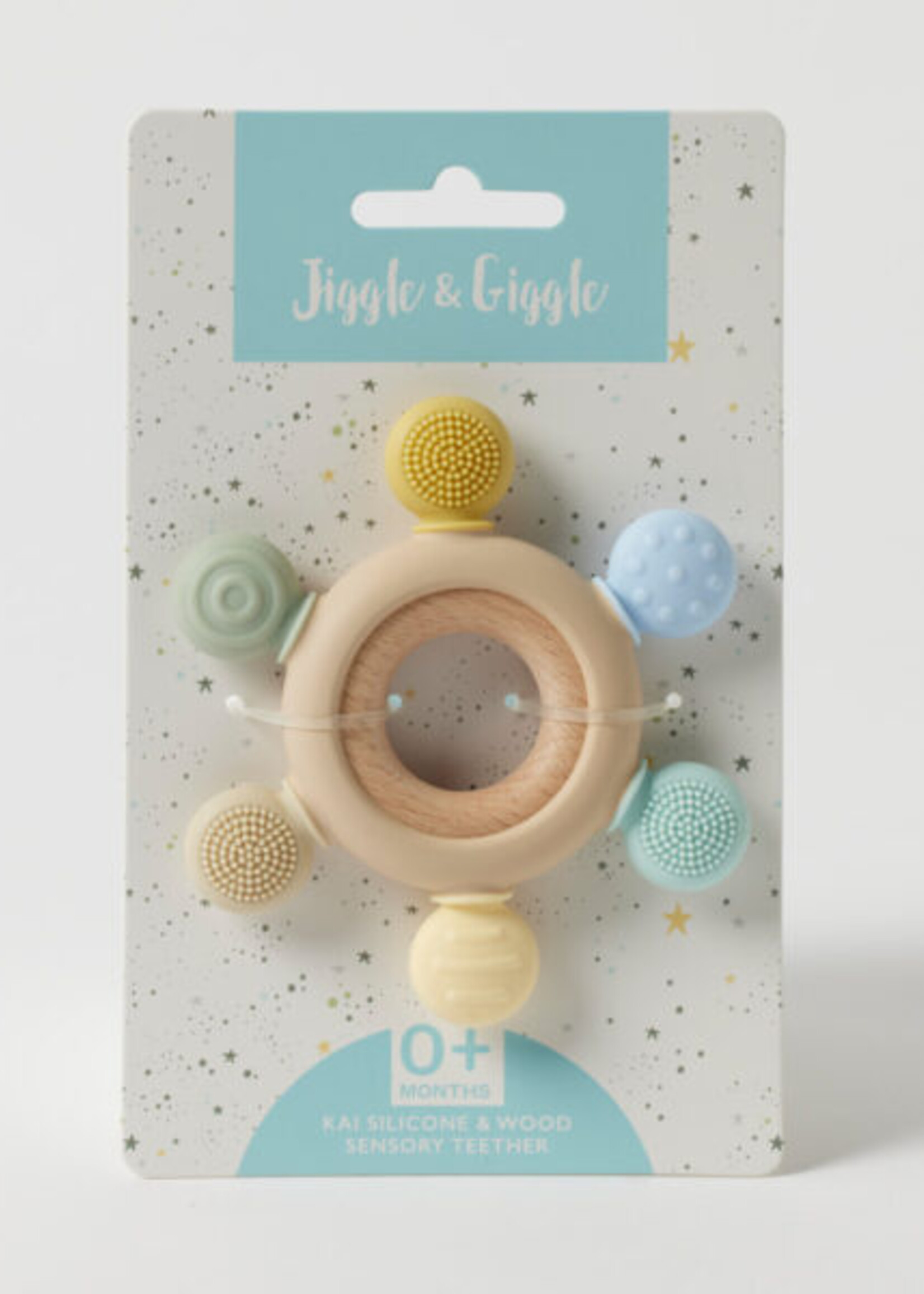 Jiggle & Giggle Kai Silicone Sensory Teether