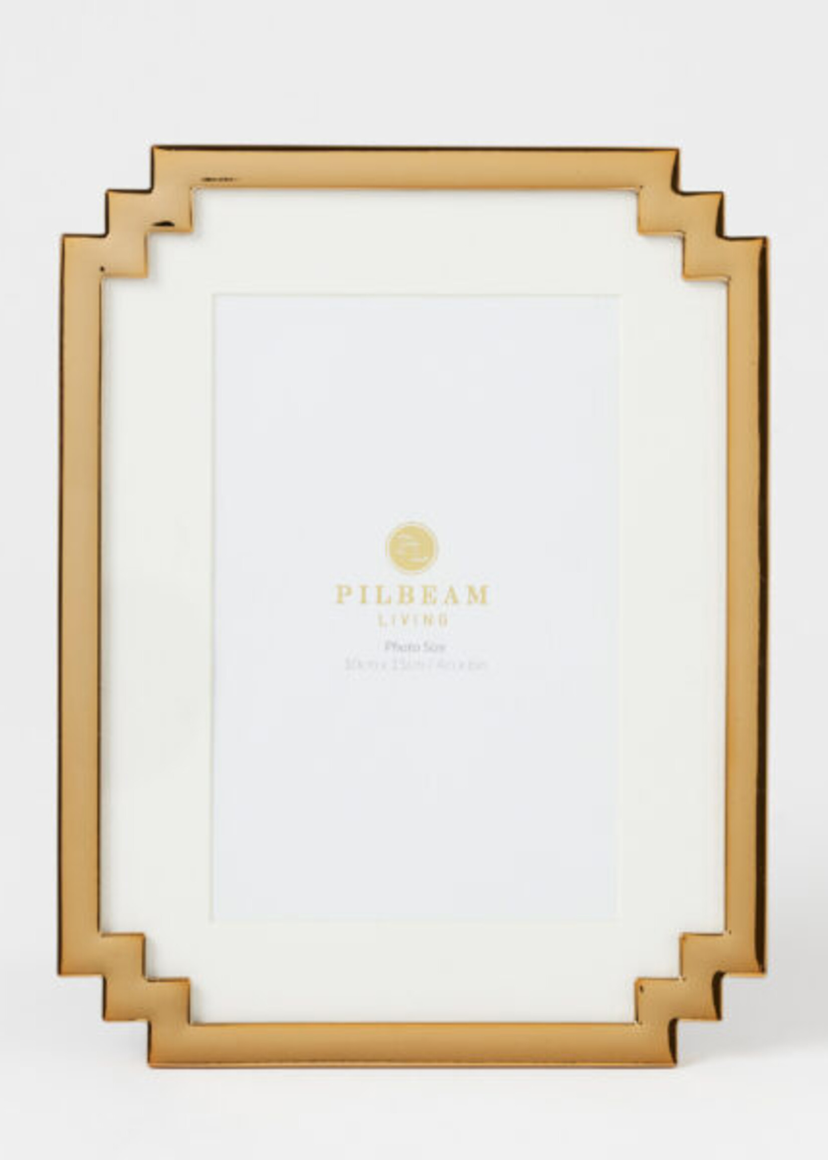 Pilbeam Chinta 4 x 6" Photo Frame - Gold