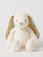 Jiggle & Giggle Floral White Bunny - Medium