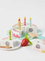 Wooden Birthday Cake