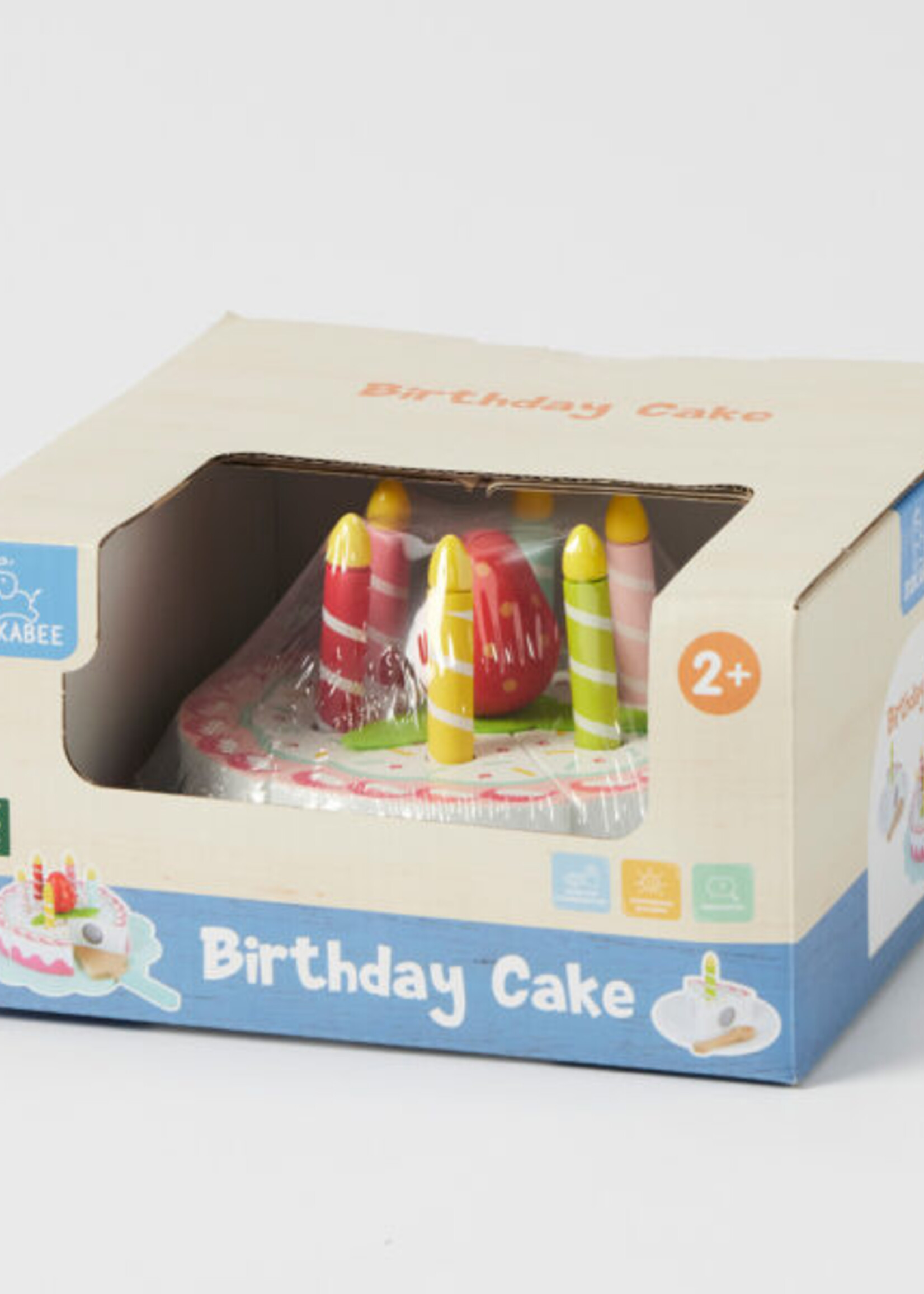 Wooden Birthday Cake