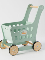 Wooden Shopping Trolley