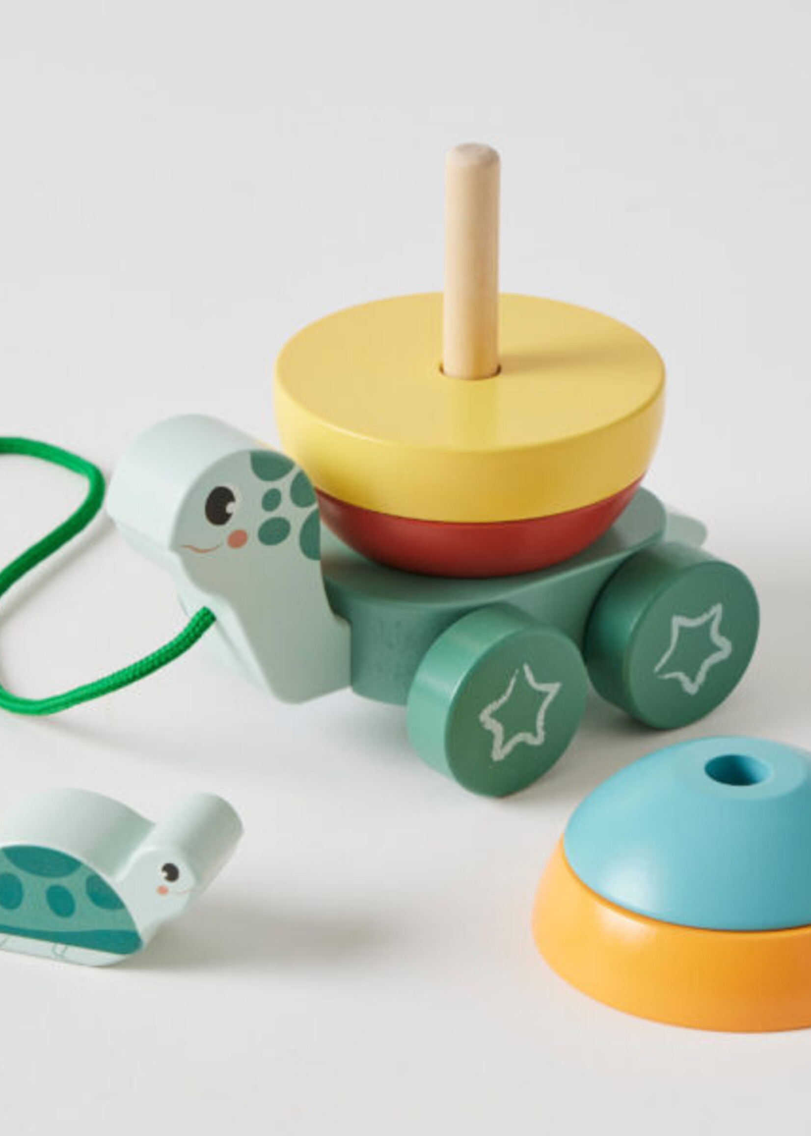 Pilbeam Pull Along Stacking Turtle