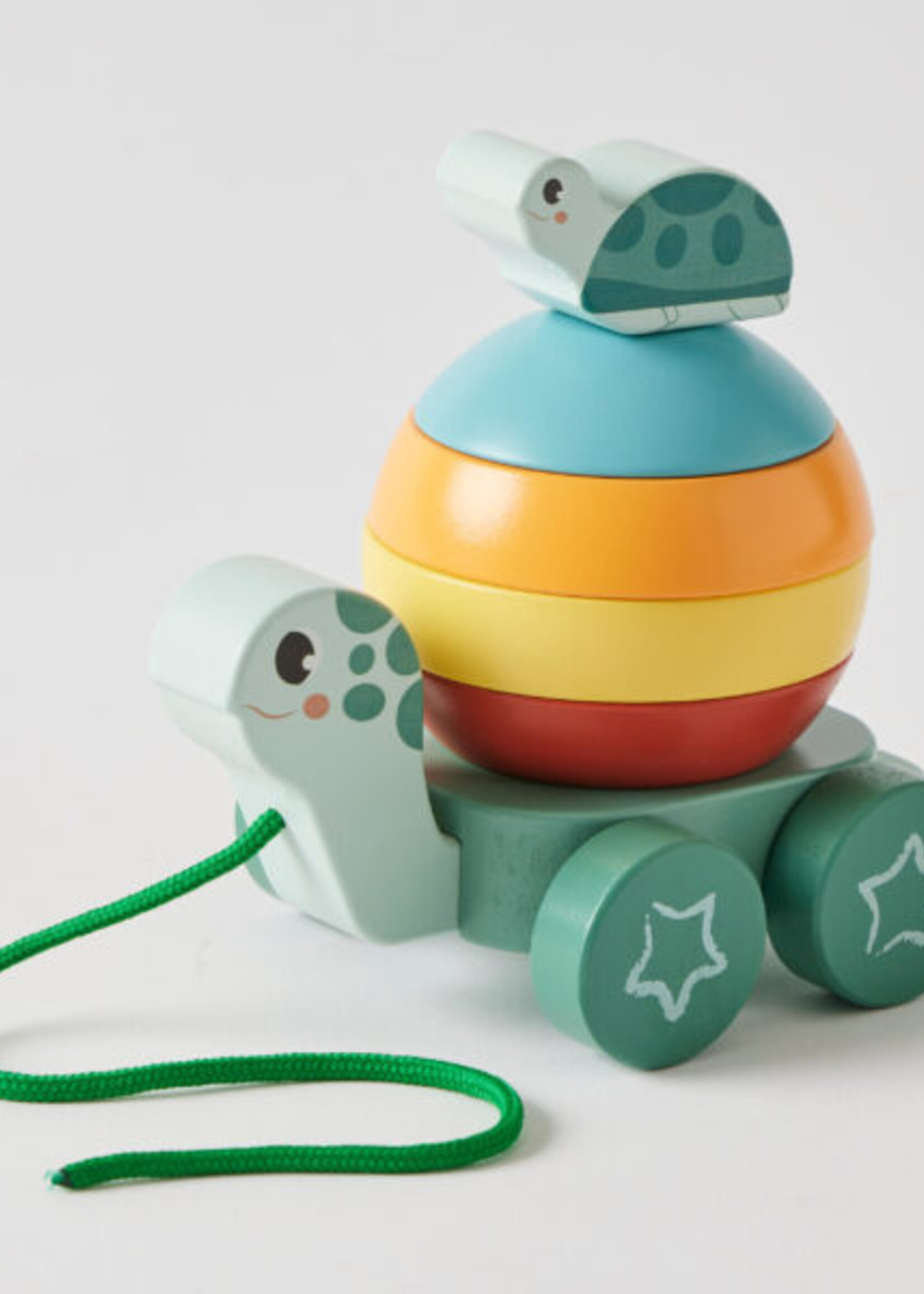 Pilbeam Pull Along Stacking Turtle