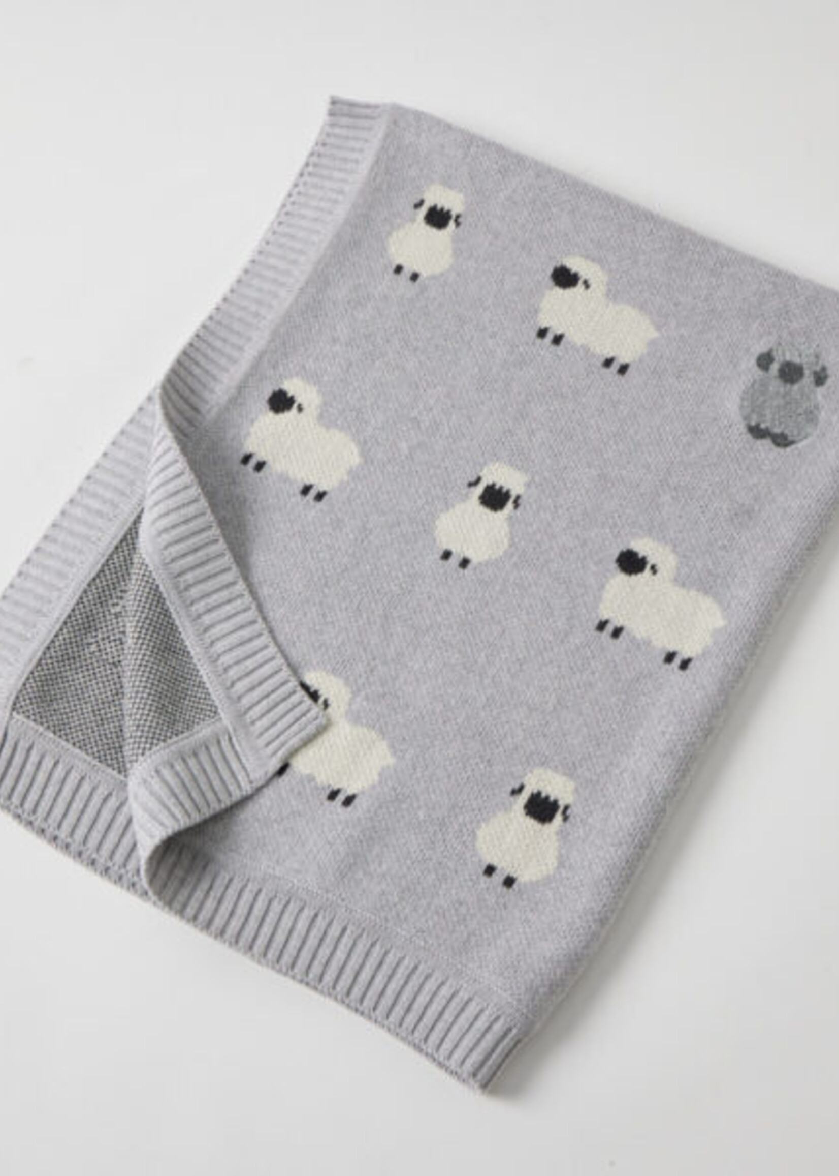 Jiggle & Giggle Little Meadows Knitted Baby Blanket
