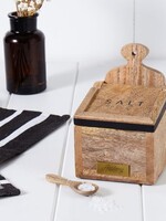 James Salt Box with Spoon