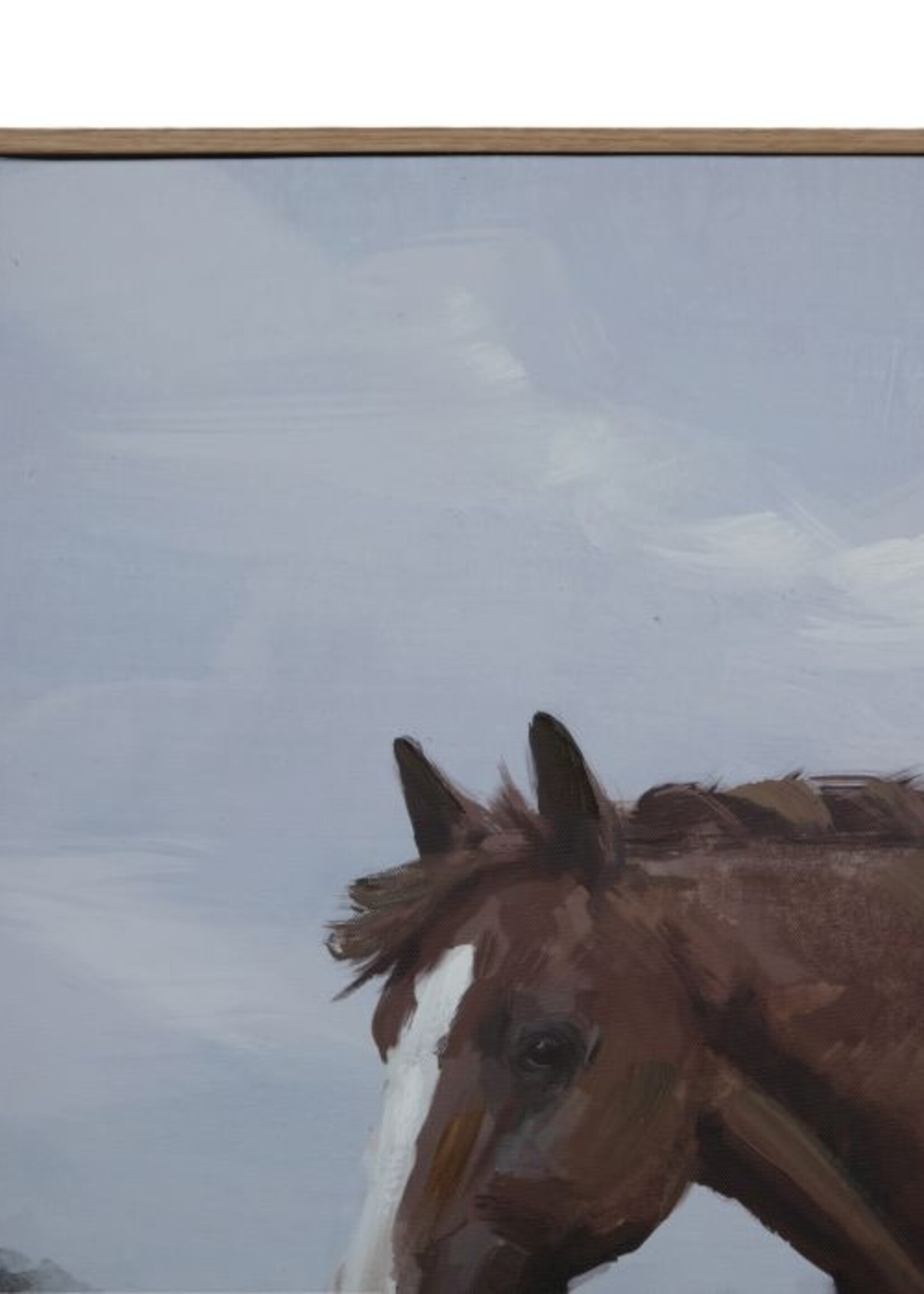 Chestnut Hand Painted Wall Art