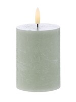 Hughe LED Flickering Pillar Candle - 10cm