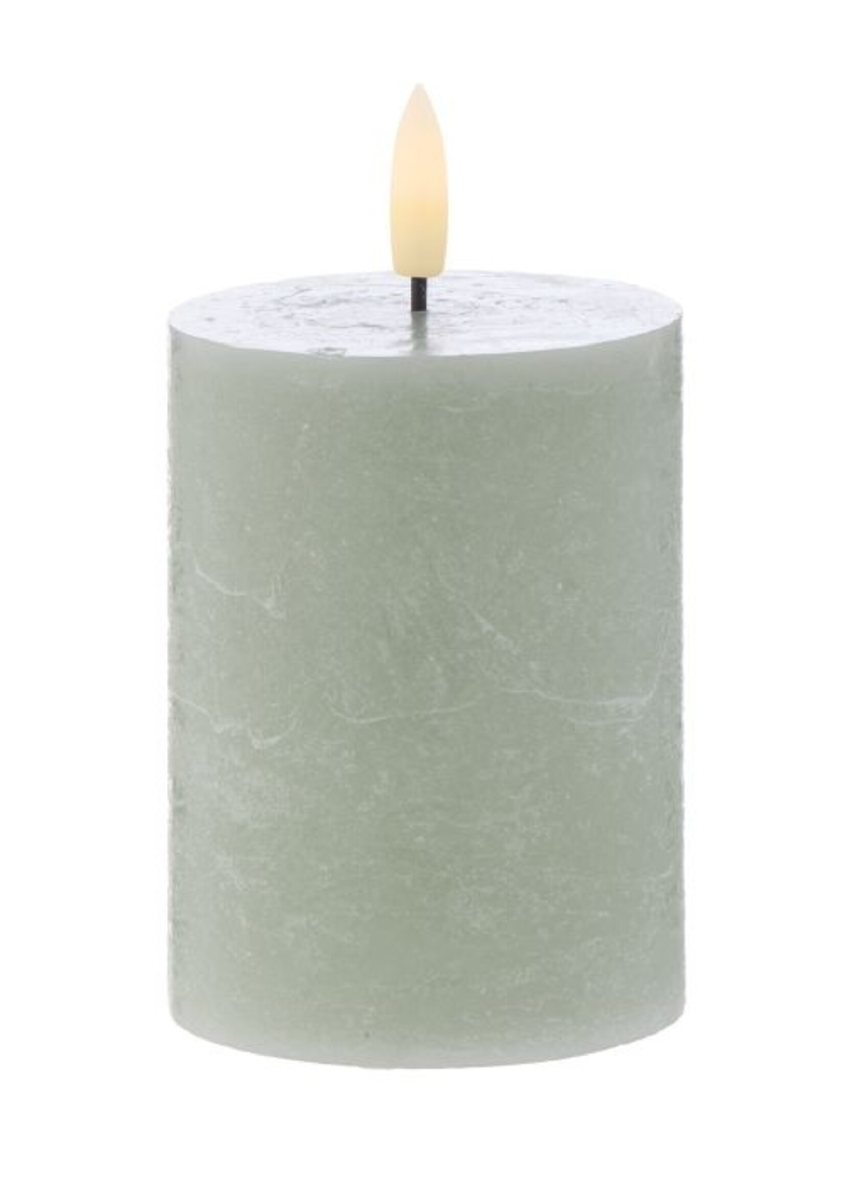 Hughe LED Flickering Pillar Candle - 10cm