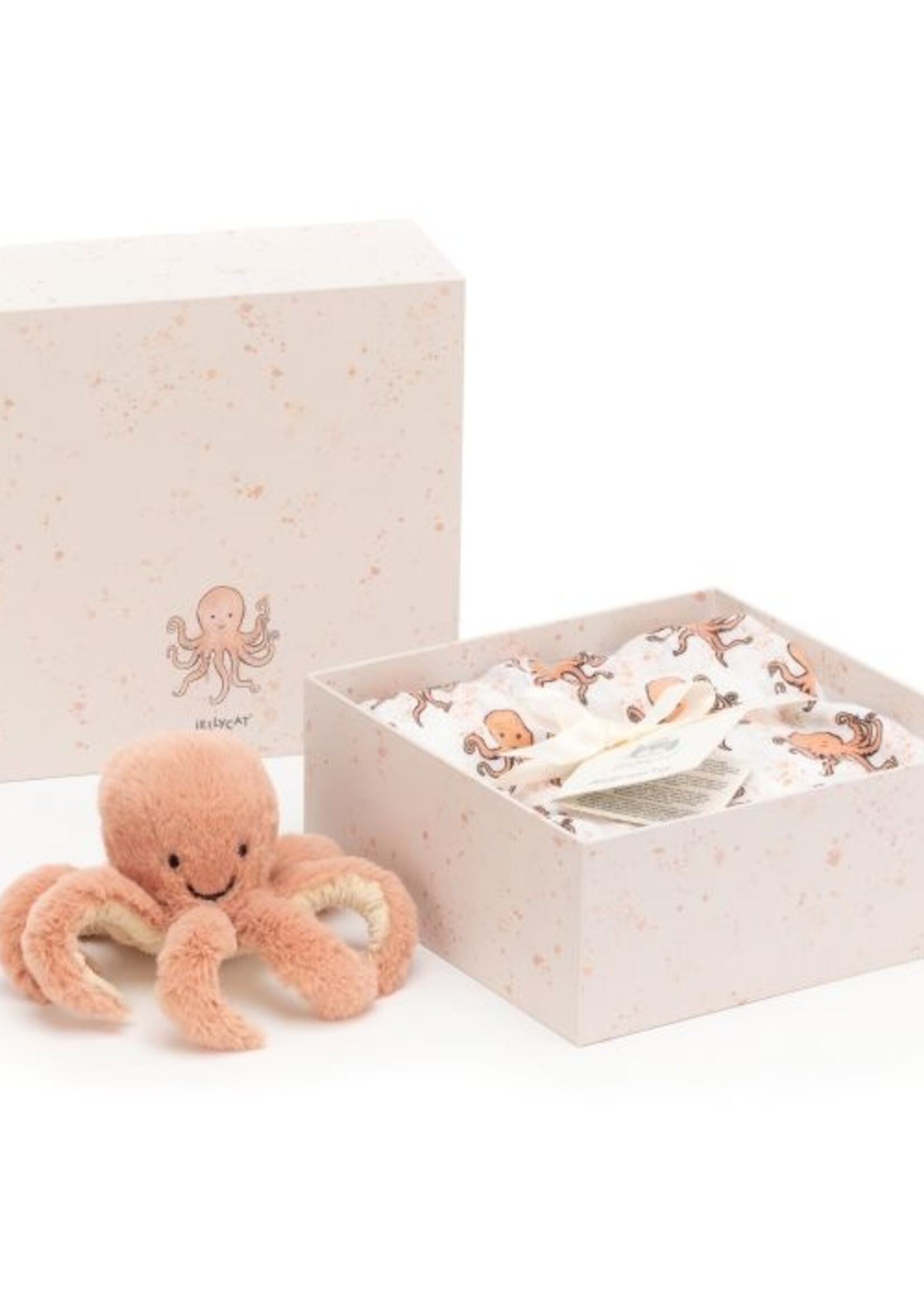 Jellycat Odell Octopus Gift Set