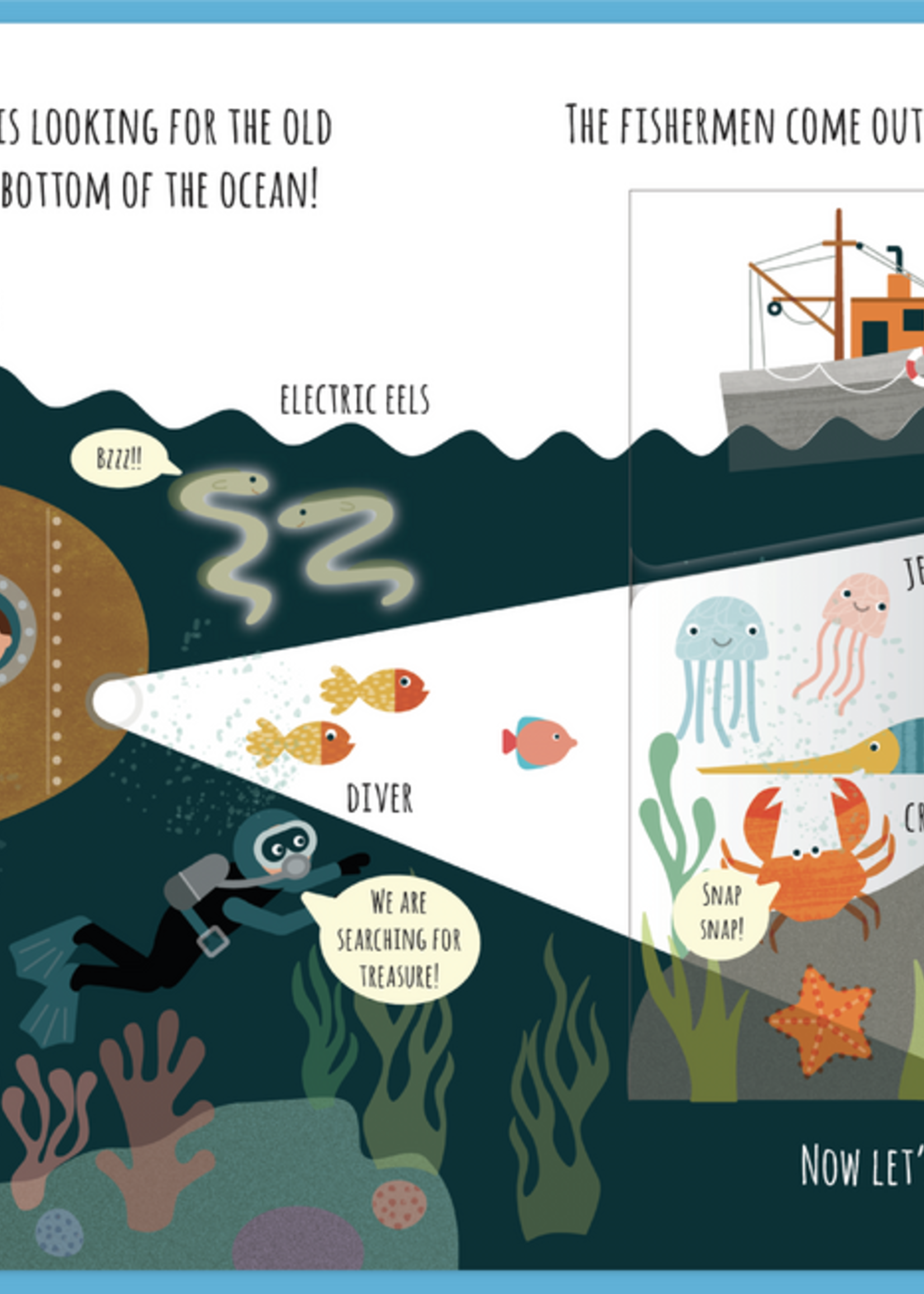 Really Decent Books Peek Inside - The Ocean