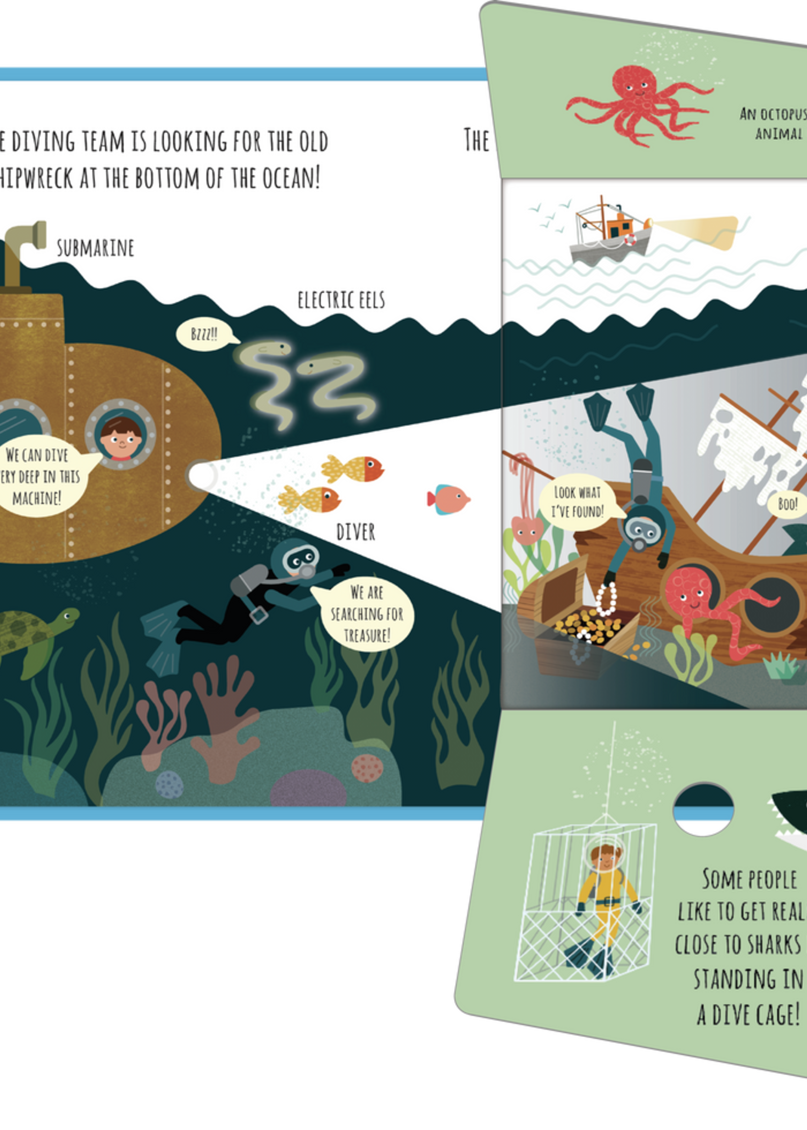 Really Decent Books Peek Inside - The Ocean