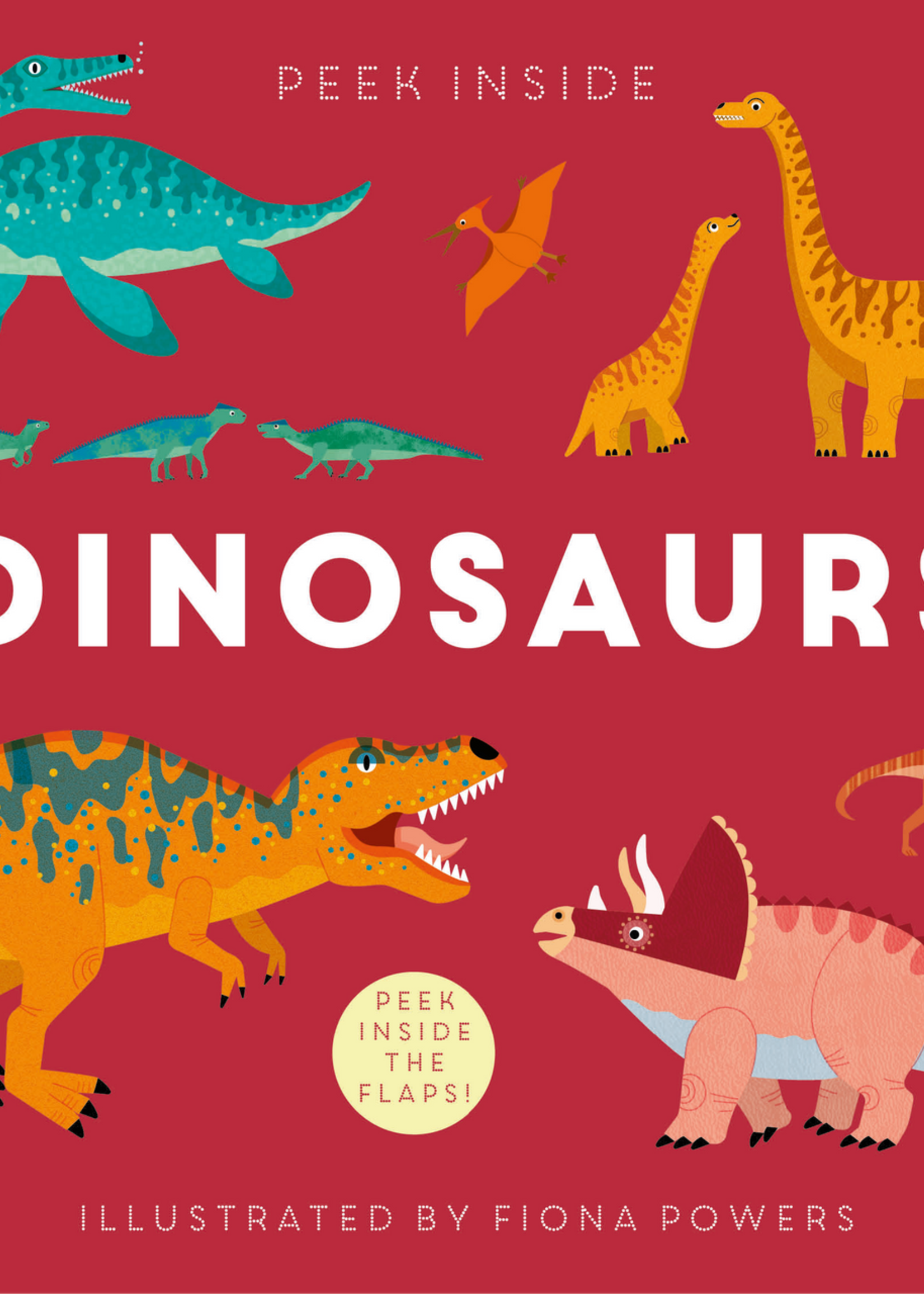Really Decent Books Peek Inside - Dinosaur