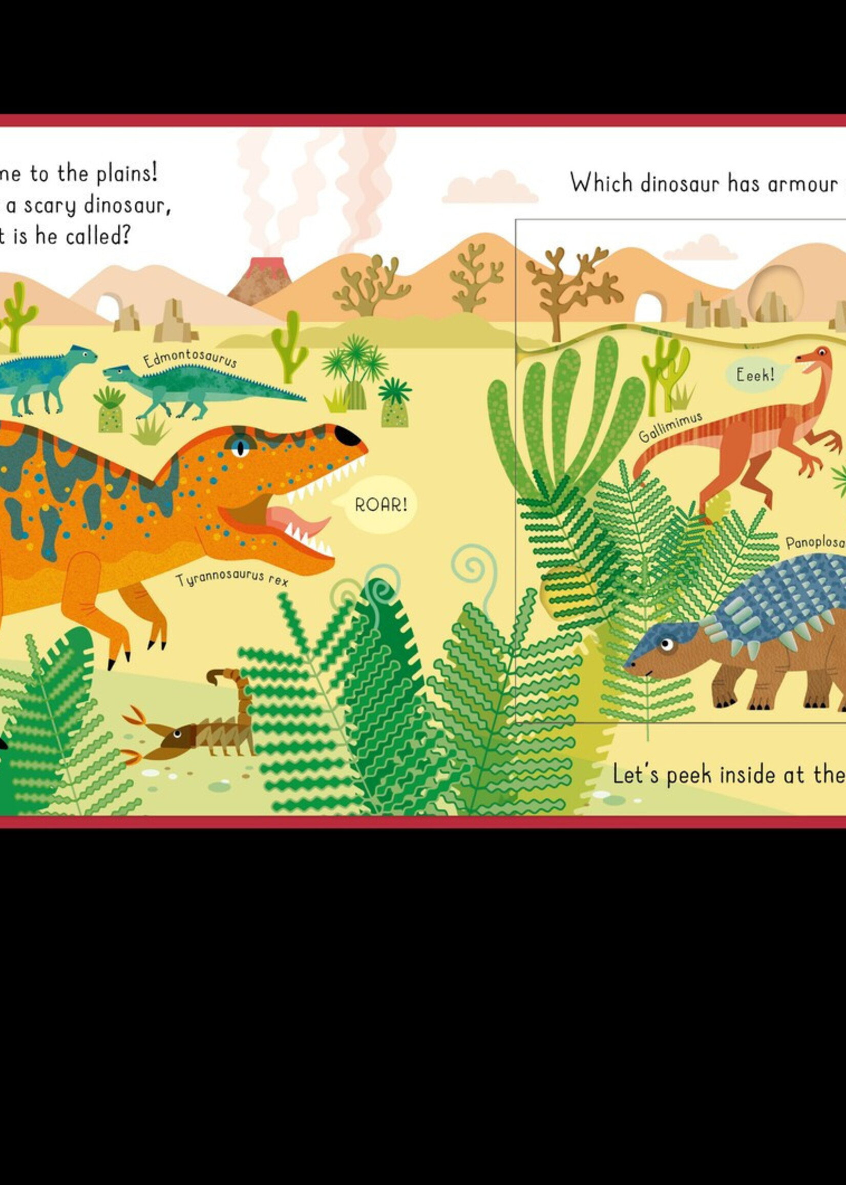 Really Decent Books Peek Inside - Dinosaur