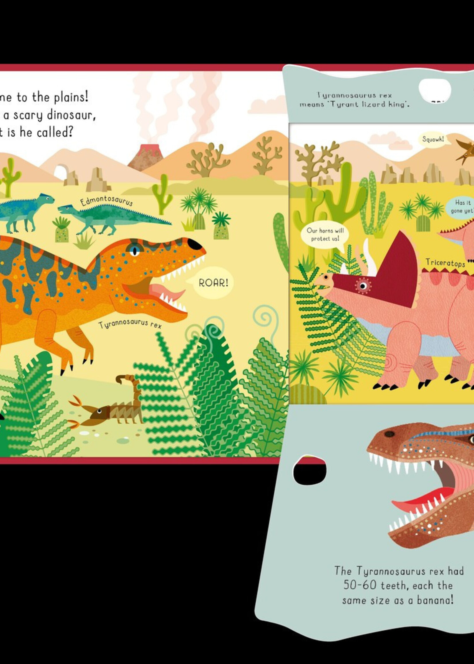 Really Decent Books Peek Inside - Dinosaur