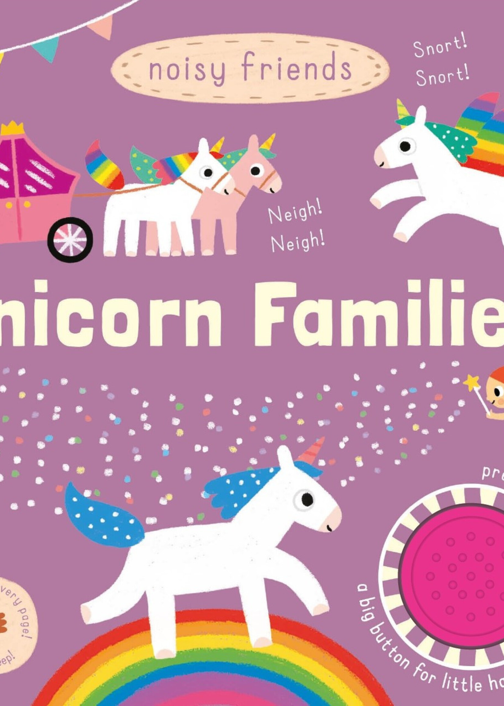Really Decent Books Noisy Friends - Unicorn Families