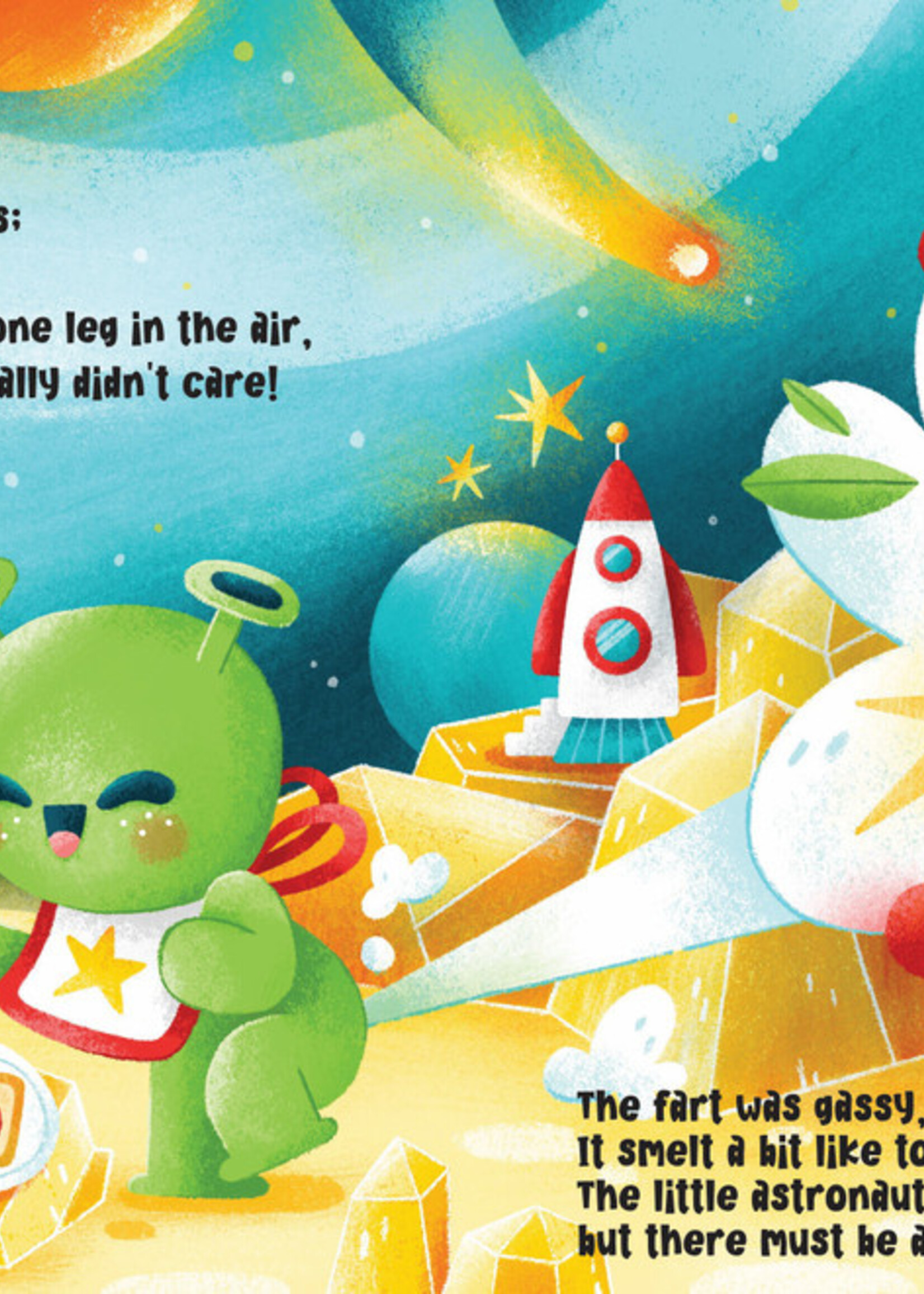 Buddy & Barney Fart Book - Farts In Space