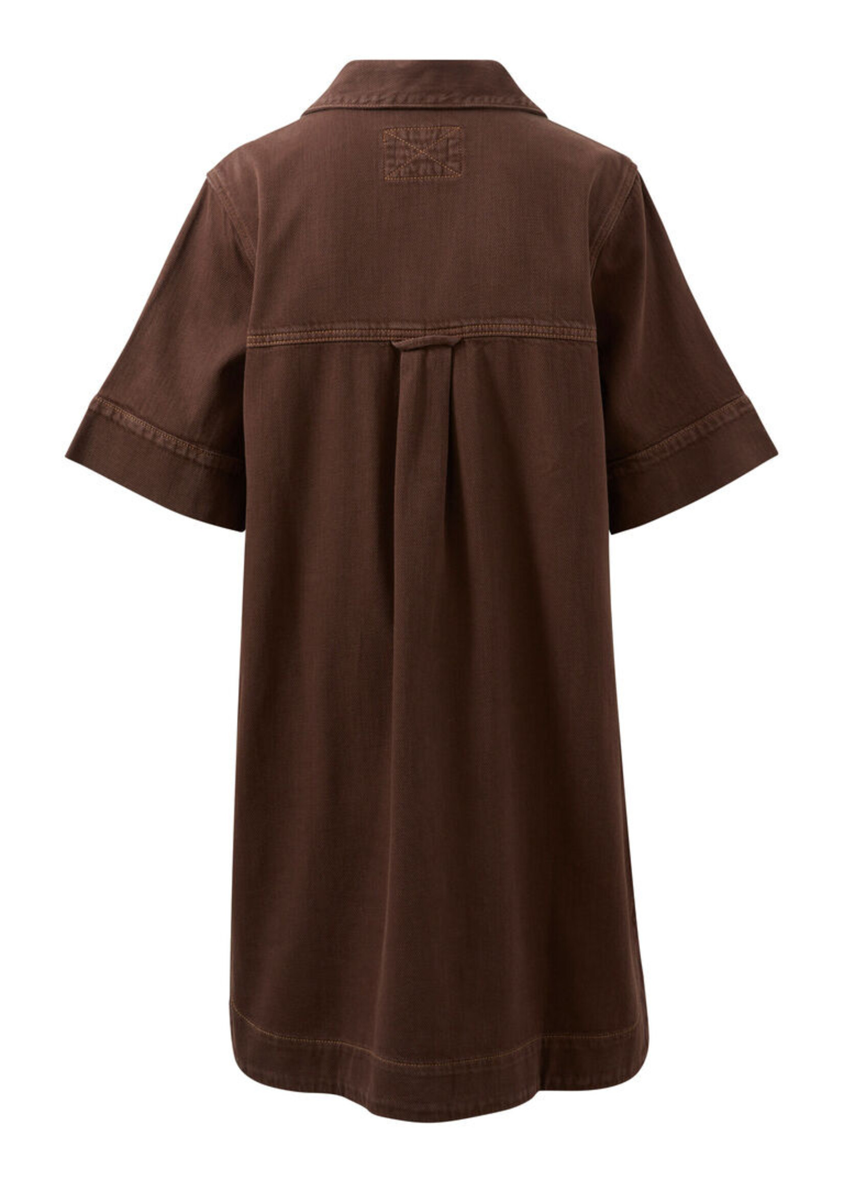 Ceres Life Relaxed Shirt Dress - Chocolate