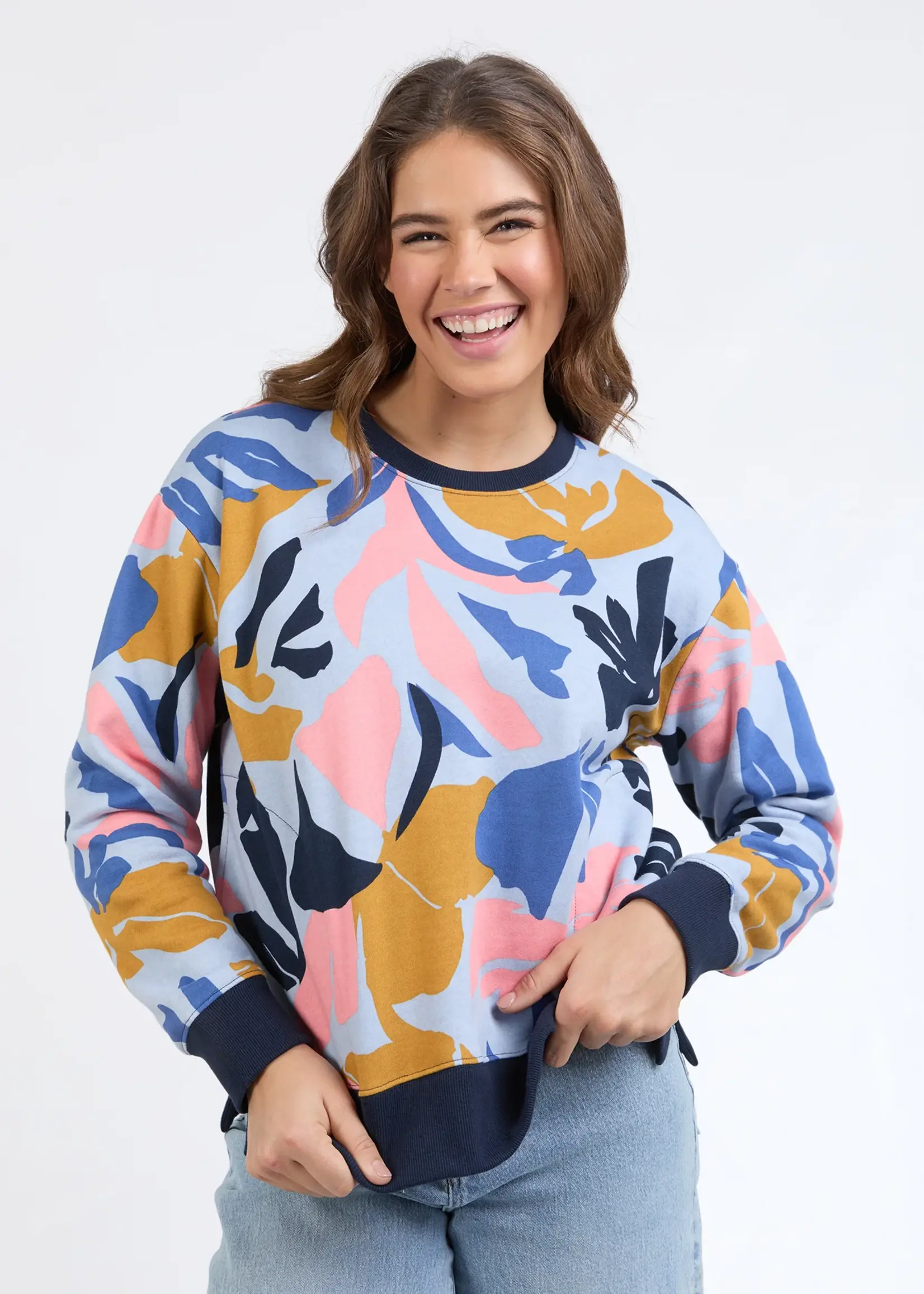 Elm Lifestyle Bleeker Crew All Over Print