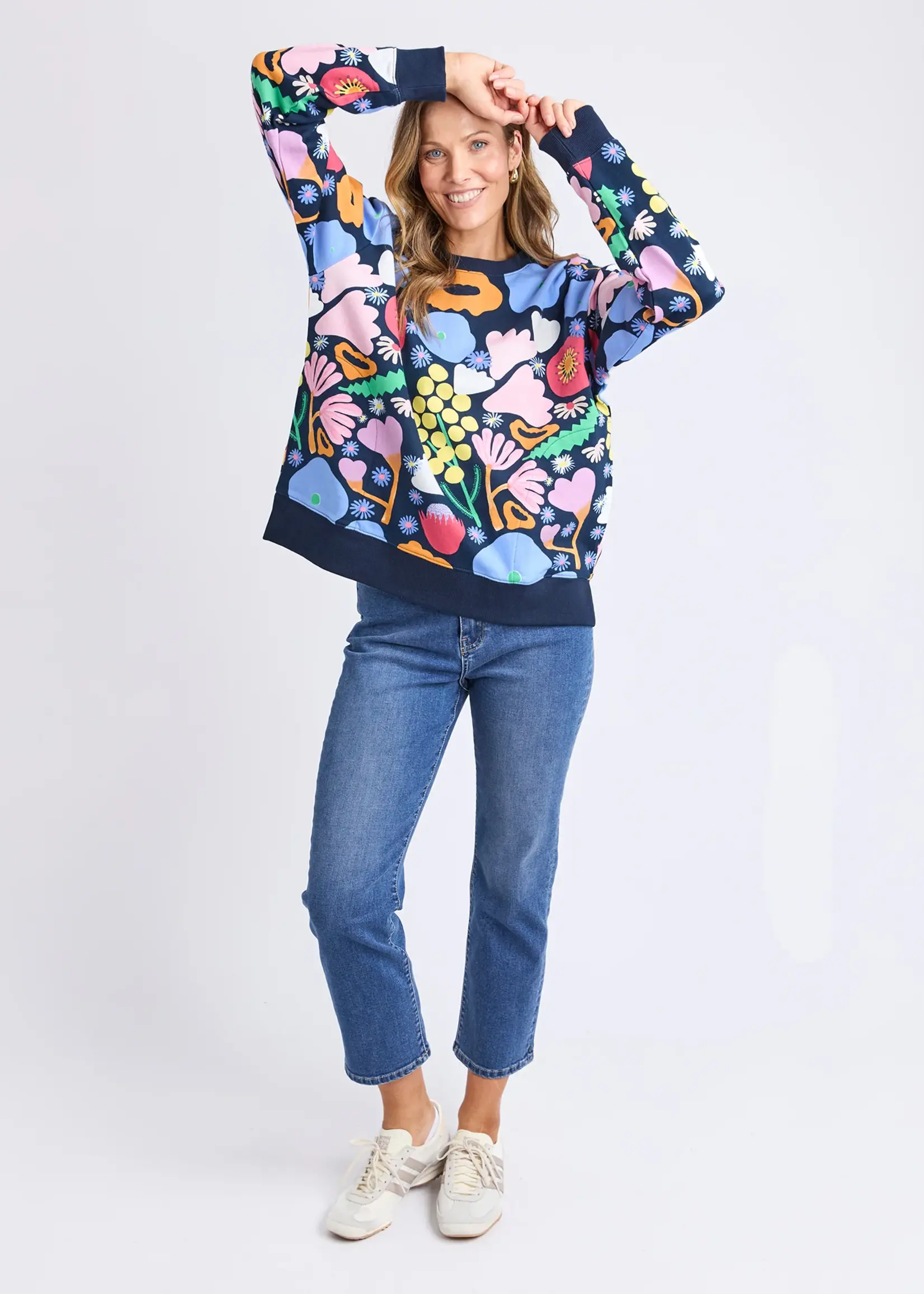 Elm Lifestyle Flower Medley Crew