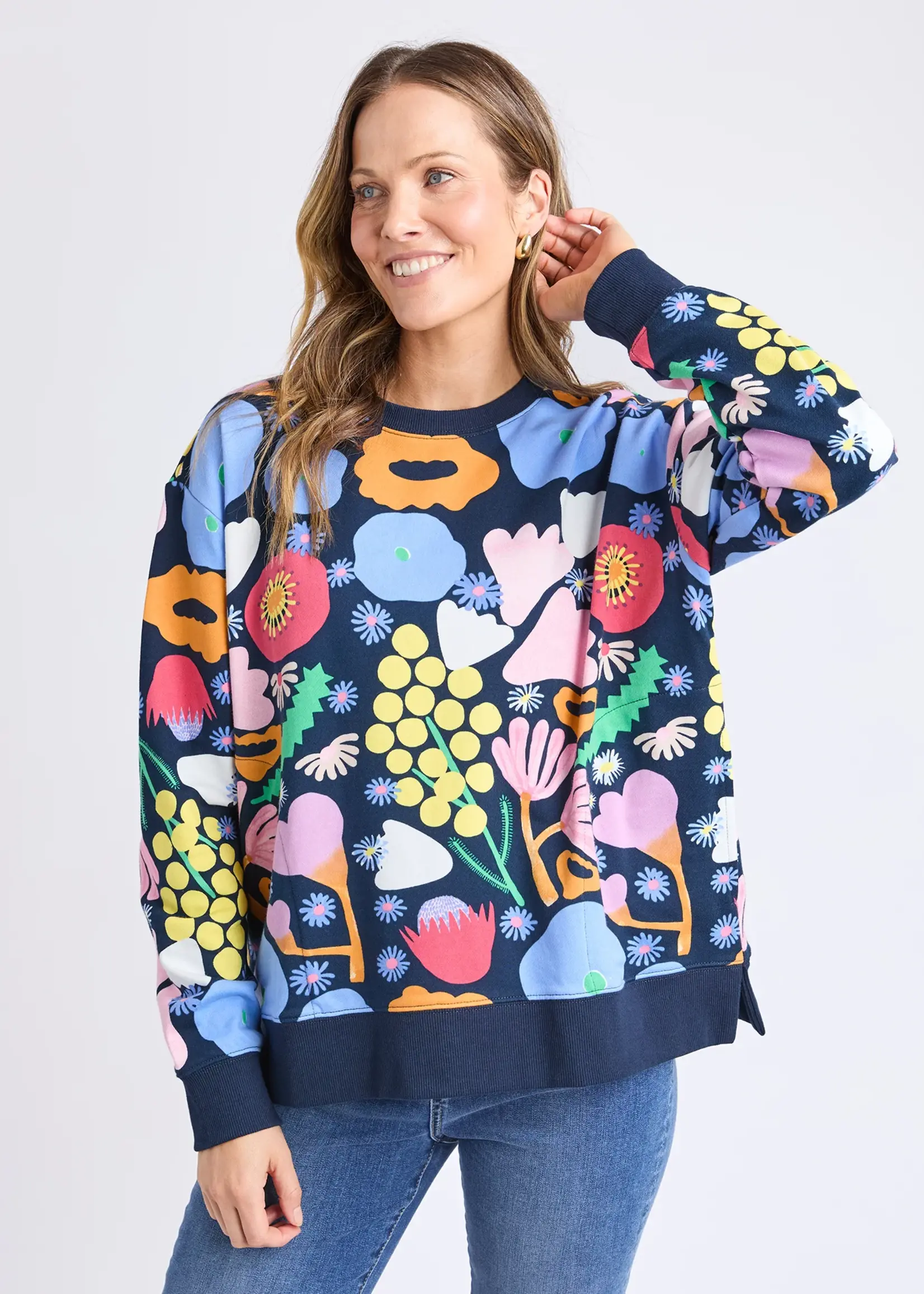 Elm Lifestyle Flower Medley Crew