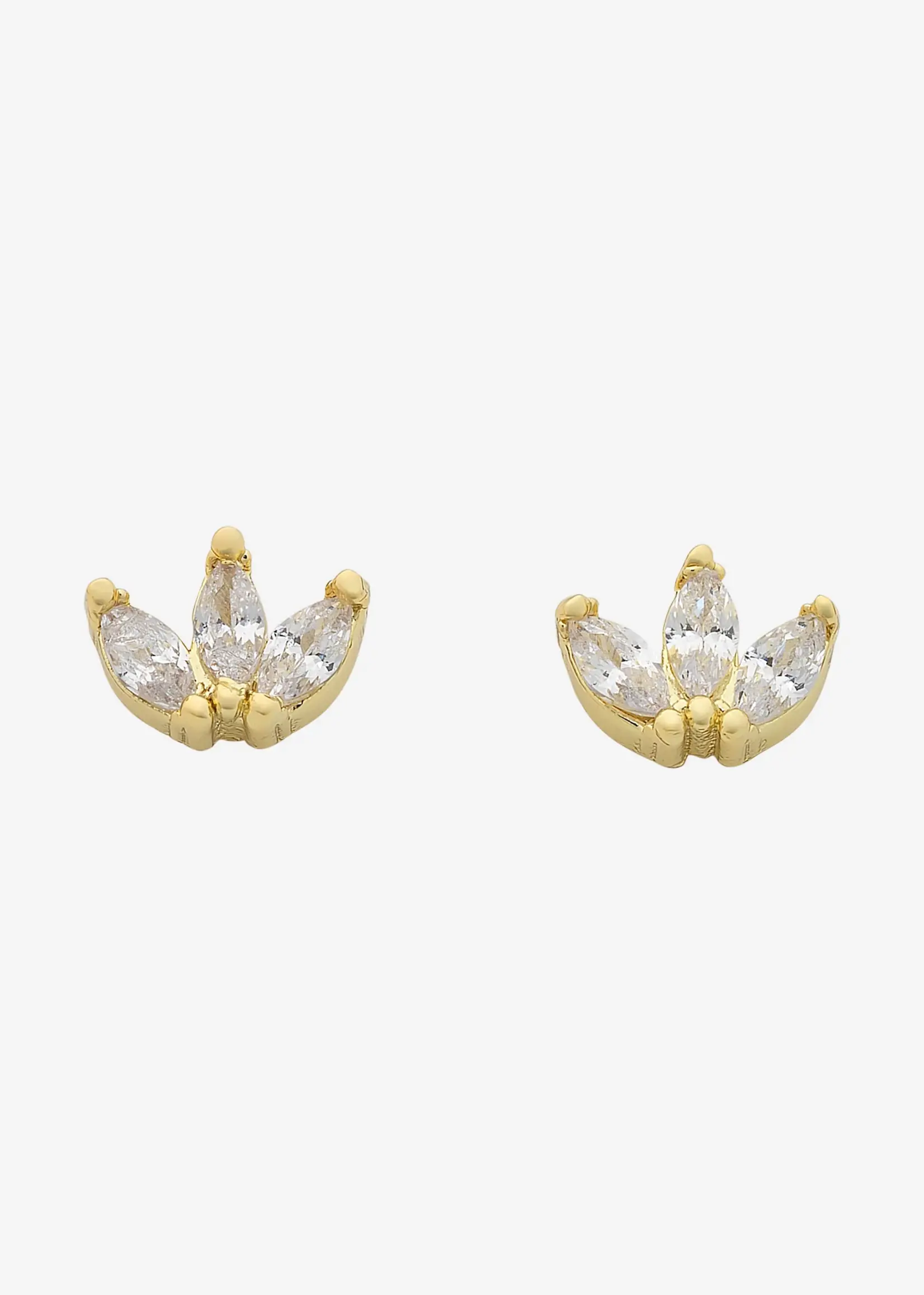 Liberte Petite Bud Gold Earring