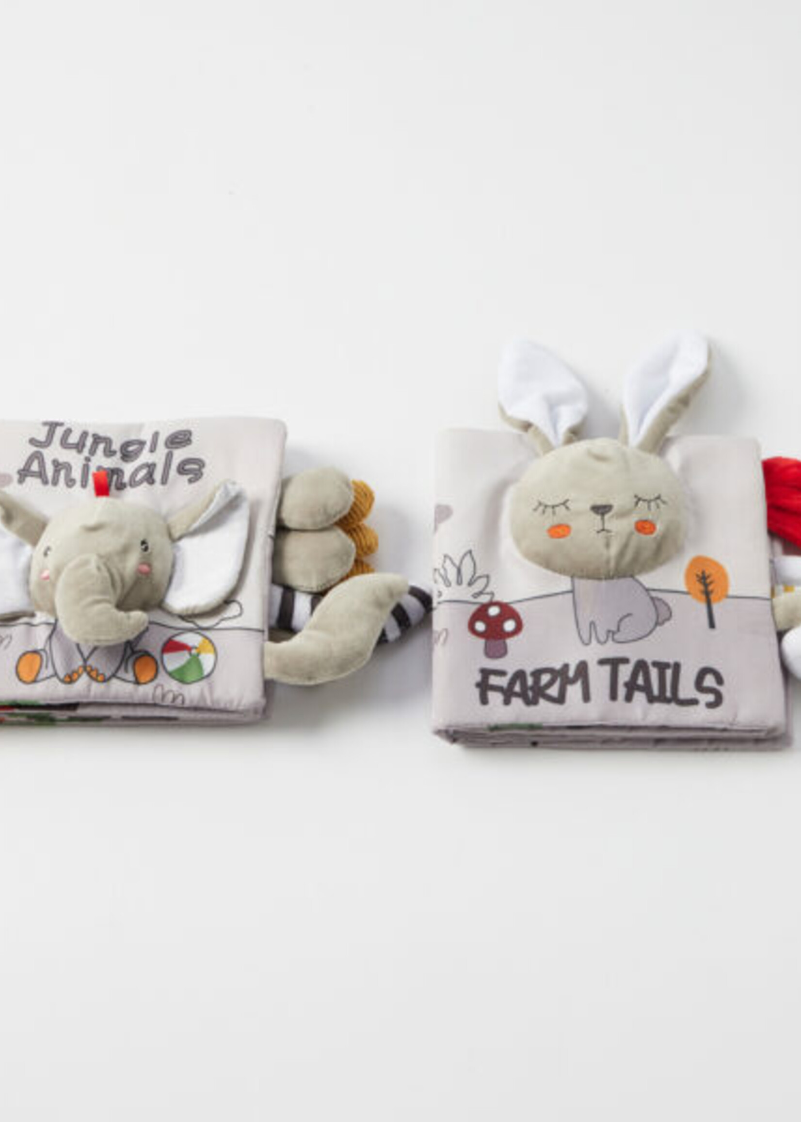 Jiggle & Giggle Animals Fabric Books - Asst Designs