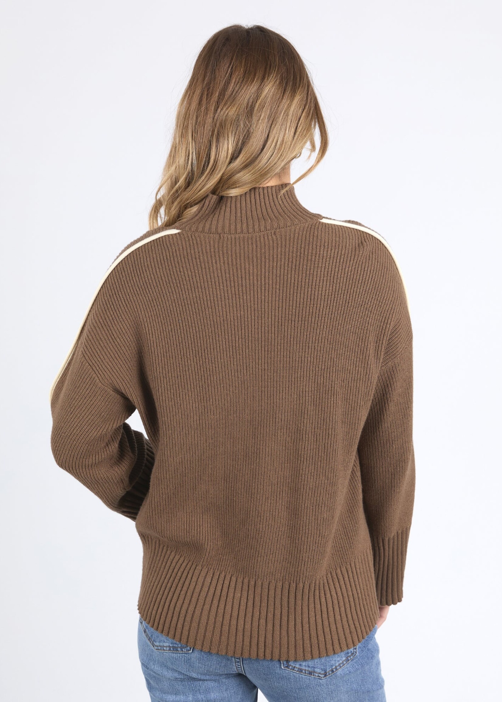 Foxwood Oliver Knit Coffee Quartz