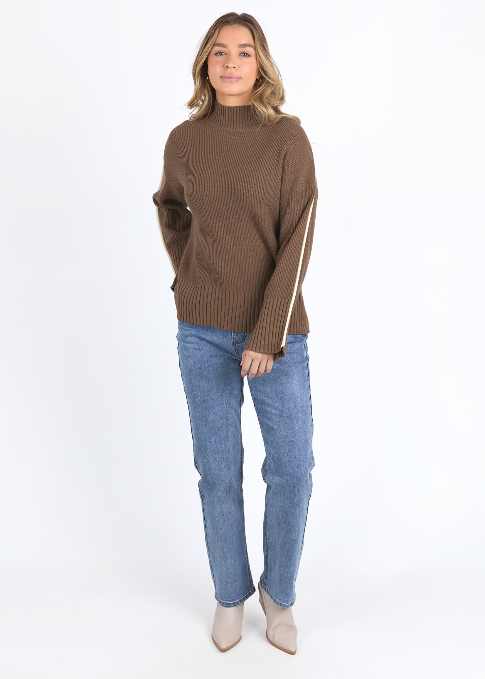 Foxwood Oliver Knit Coffee Quartz