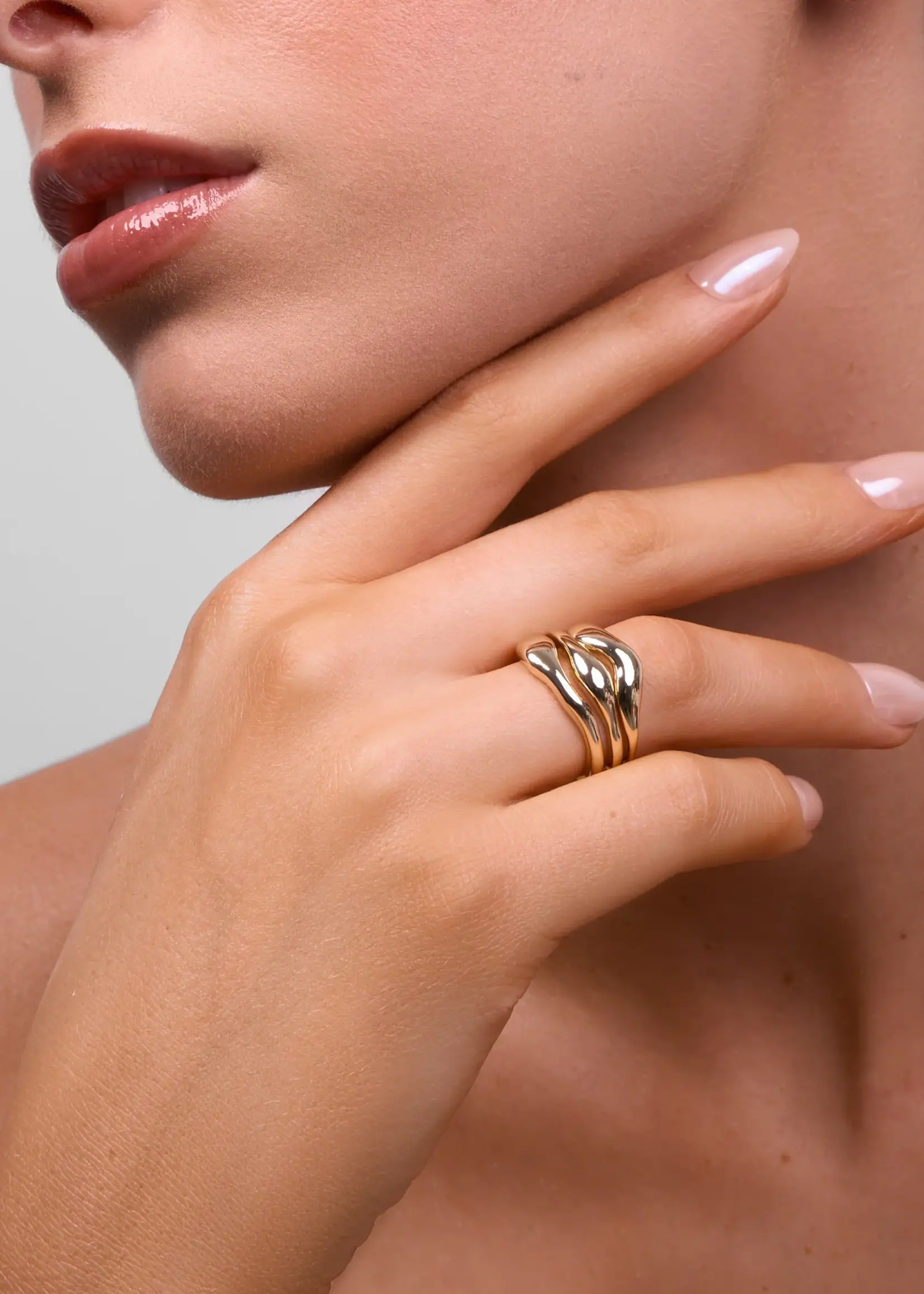 Liberte Louella Soft Gold Ring