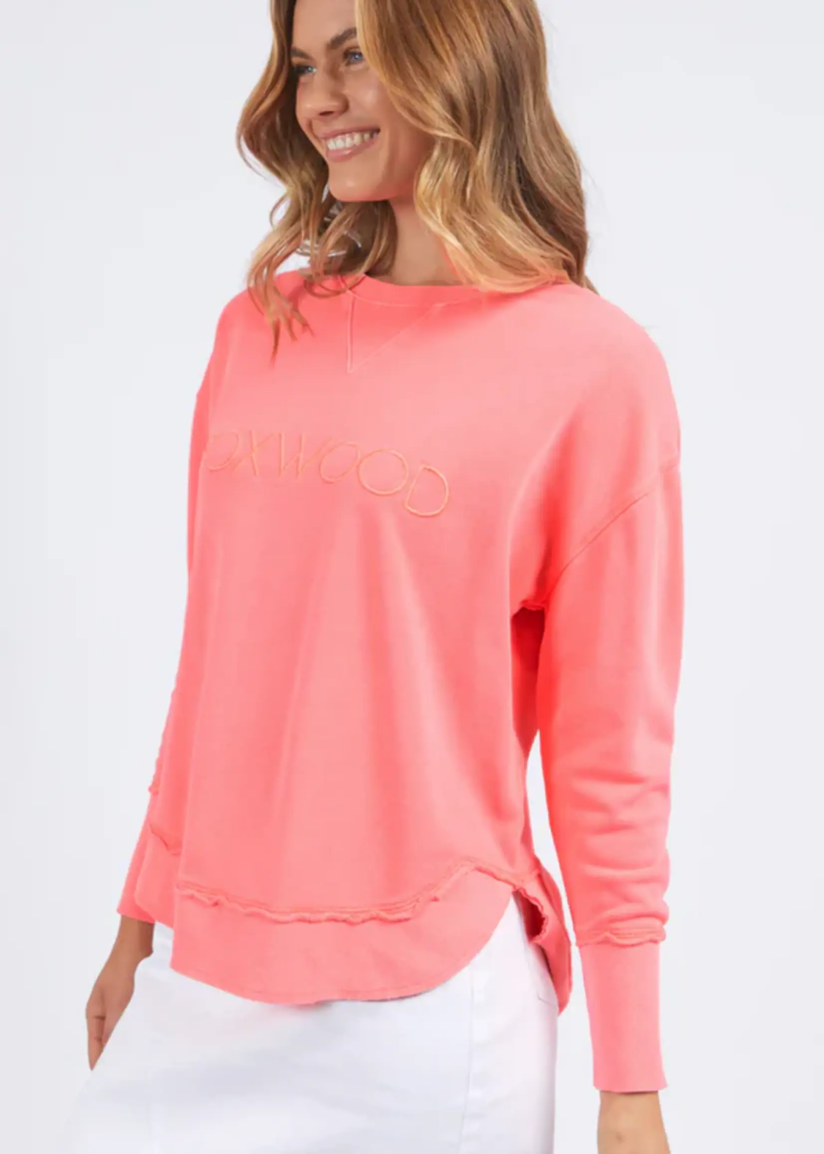 Foxwood Simplified Crew Neon Pink