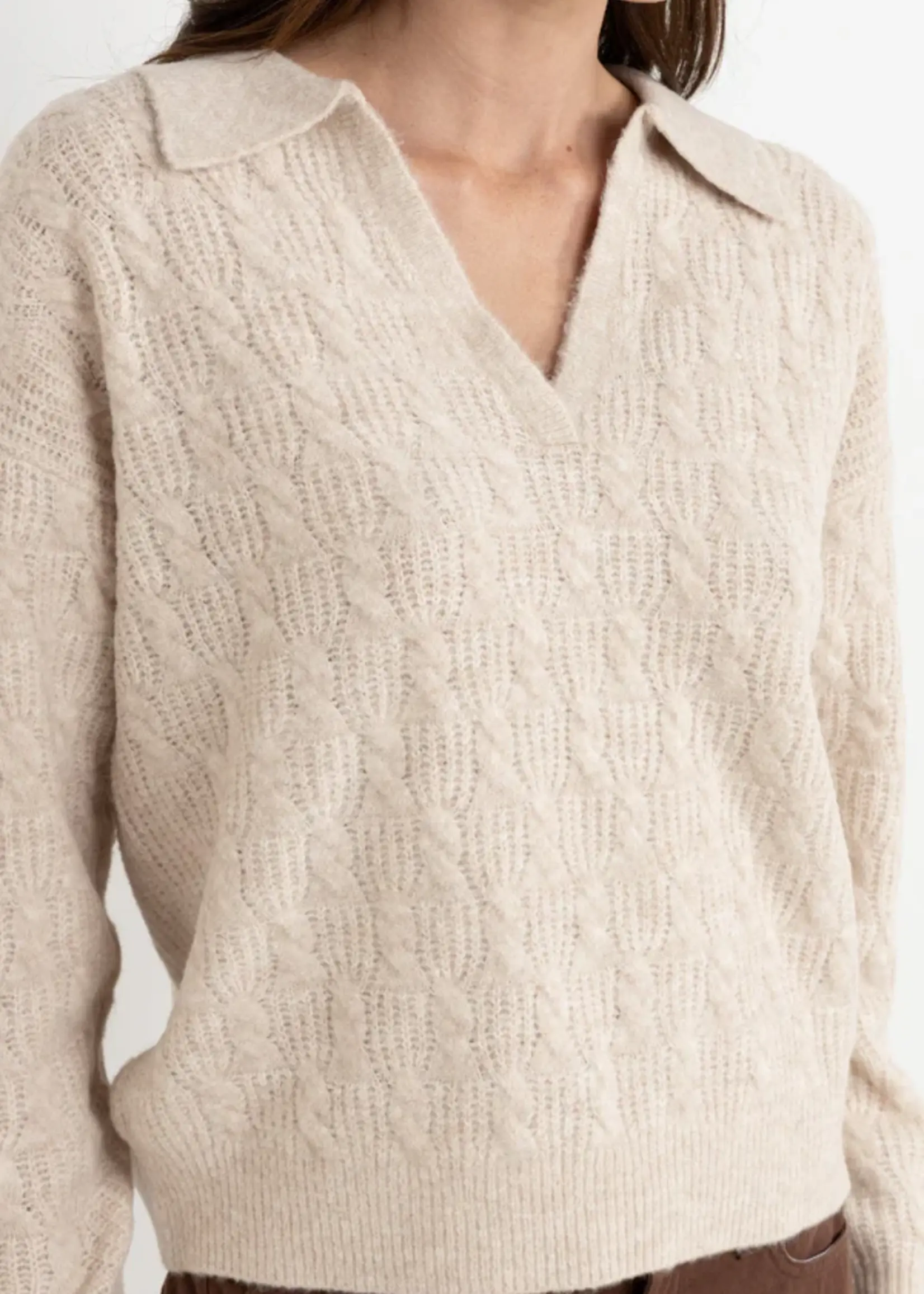 Rhythm Lexie V-Neck Collared