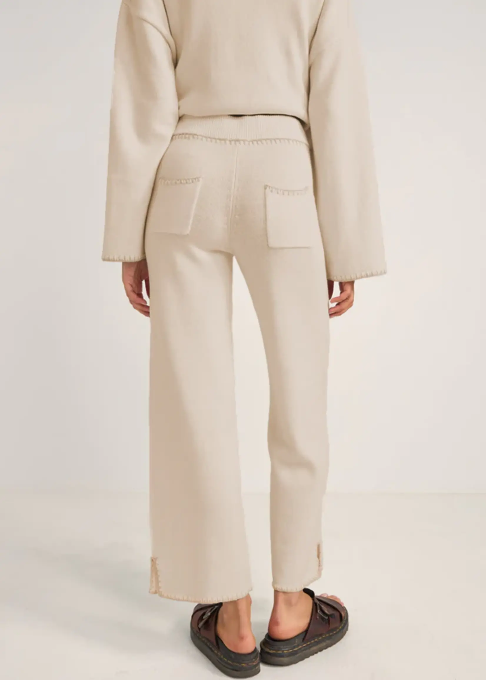 Rhythm Bondi Knit Straight Leg Pant