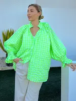 KL847 Neon Lime Top
