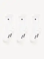 Flame Socks 3 Pack - White