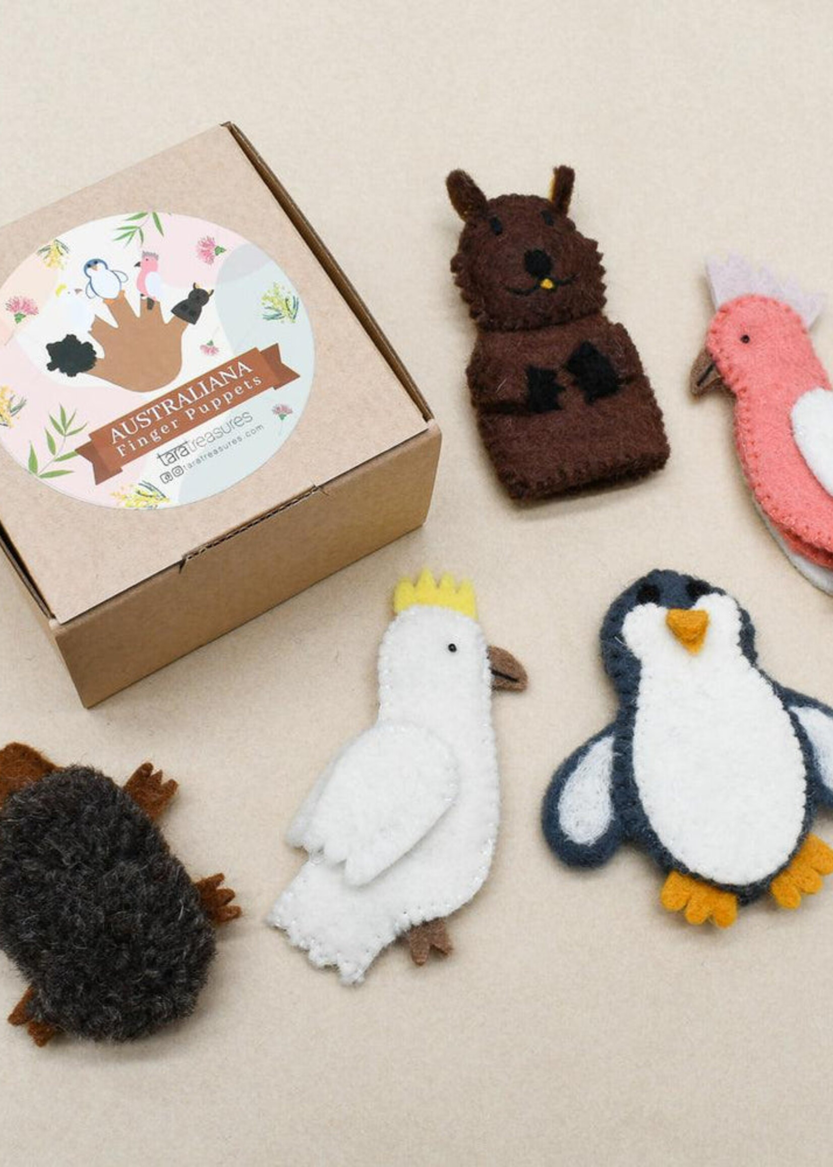 Australian Animals B - Finger Puppet Set