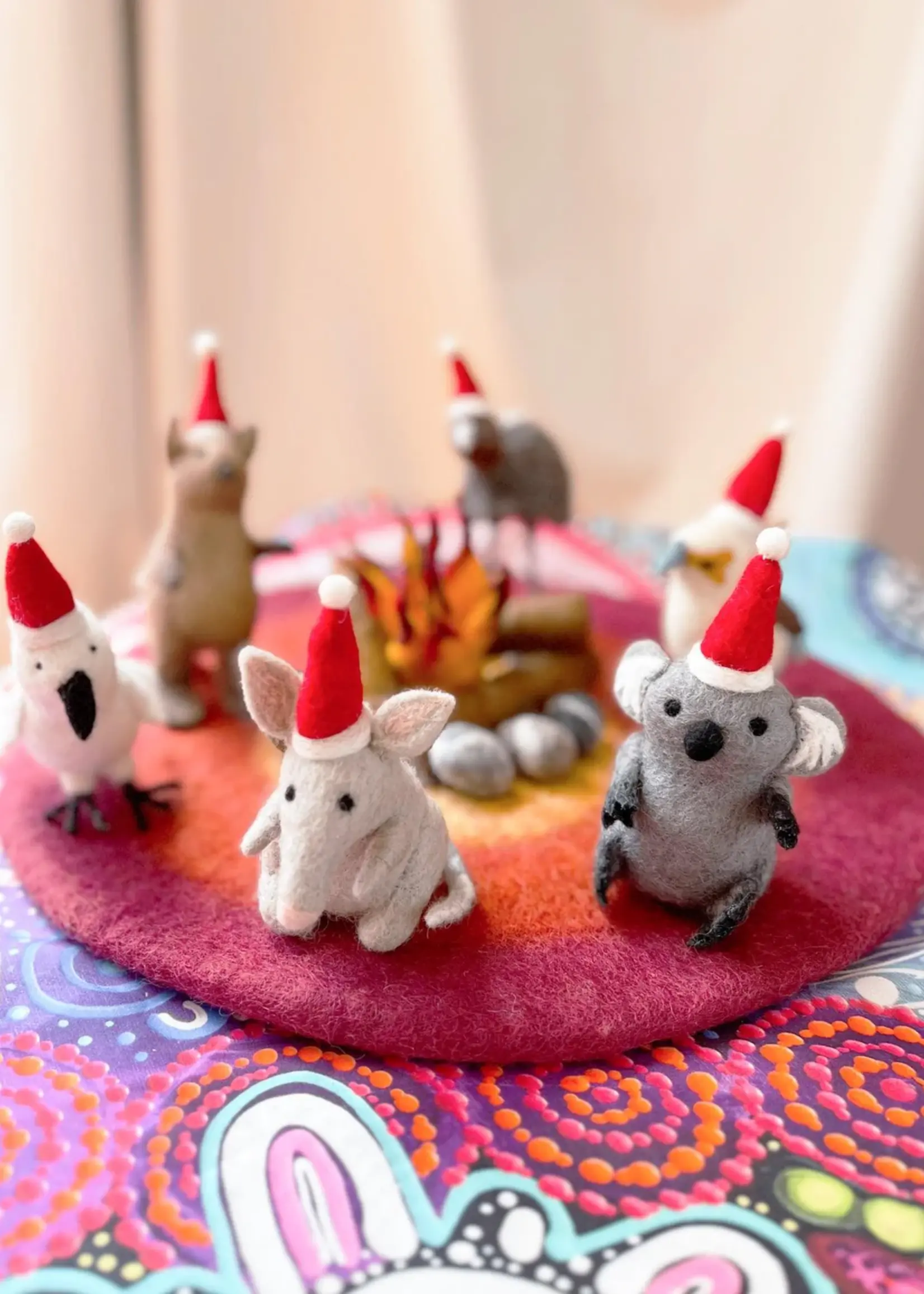 Felt Australian Koala Christmas Ornament