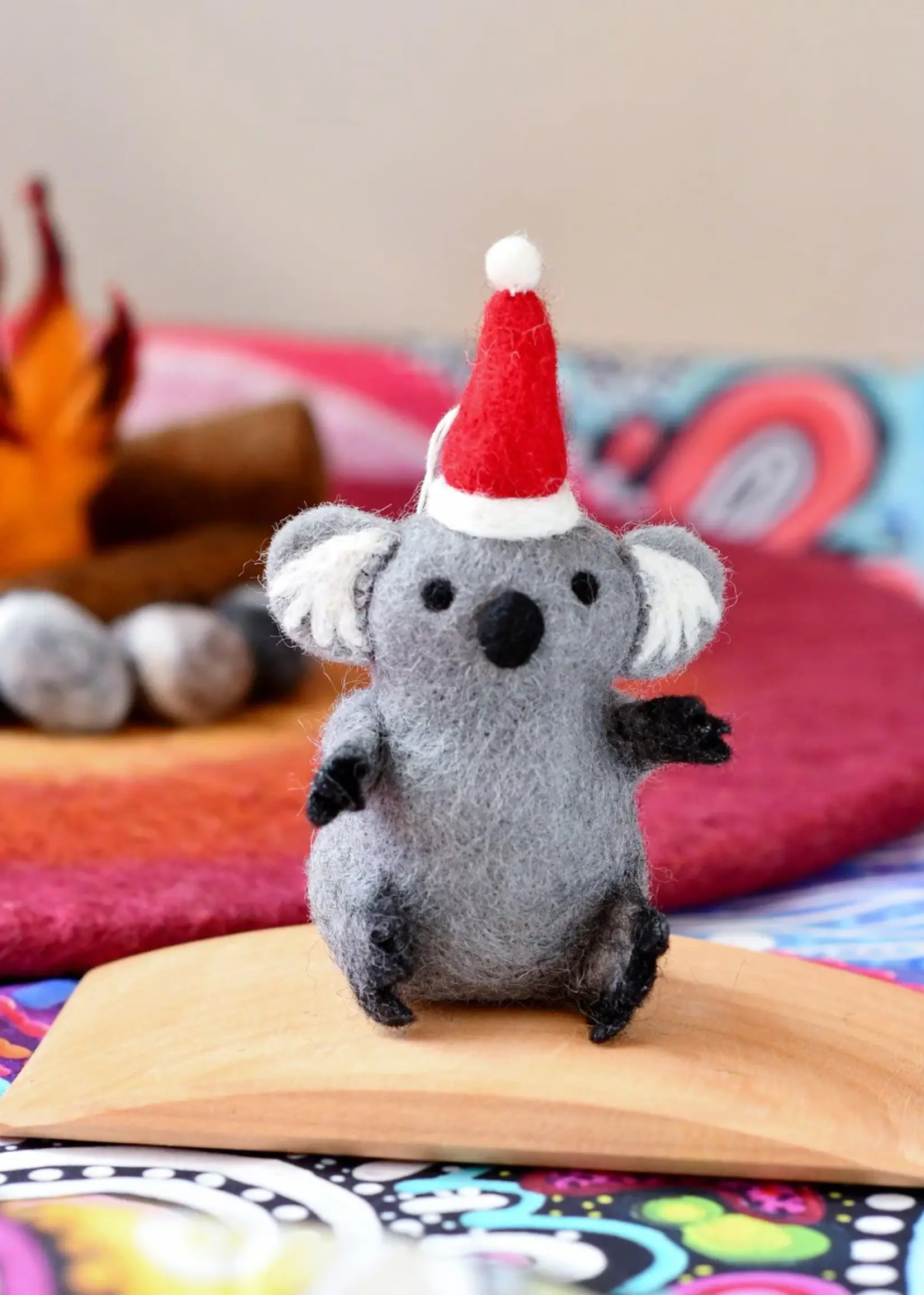 Felt Australian Koala Christmas Ornament
