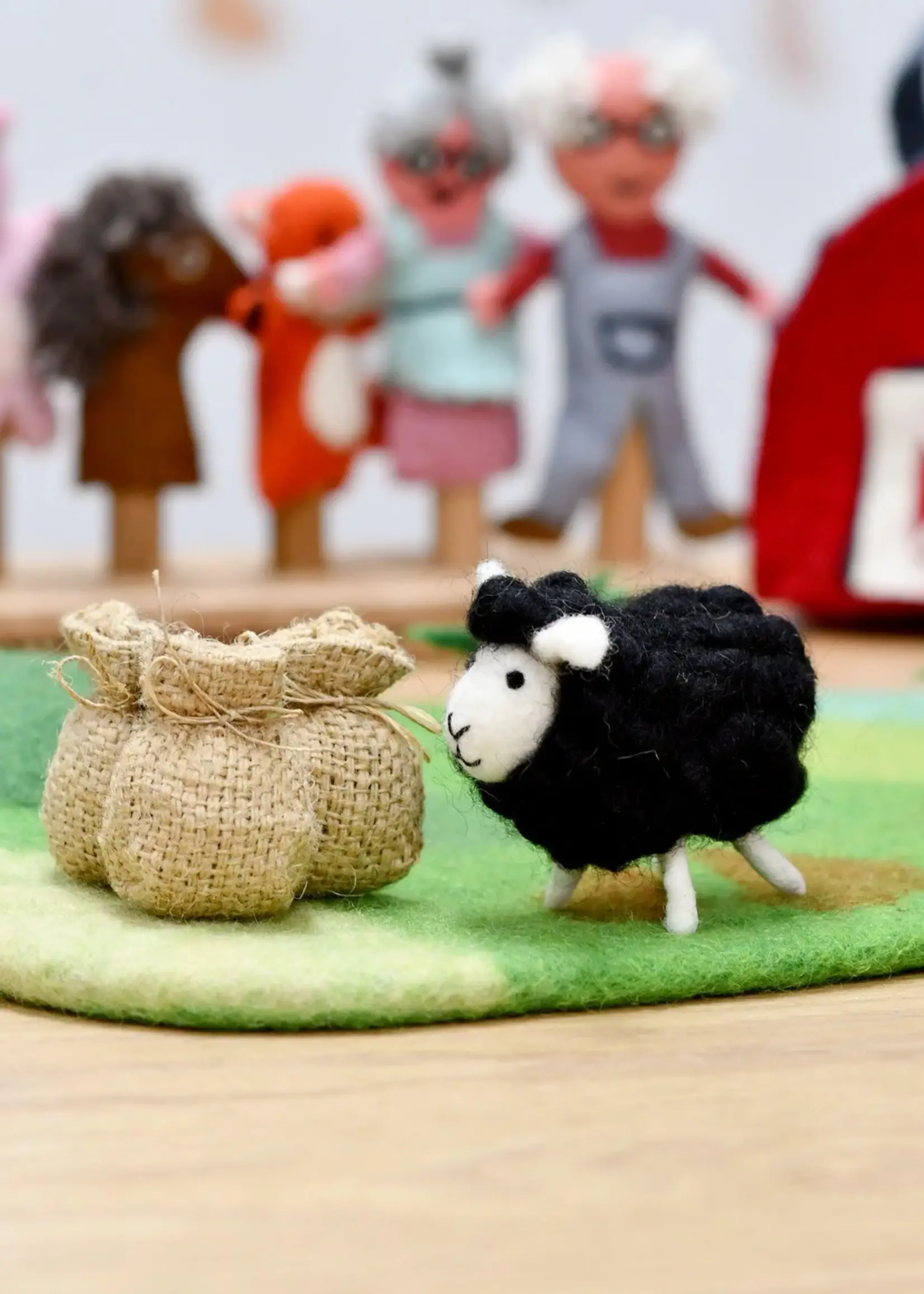 Felt Baa Baa Black Sheep Toy