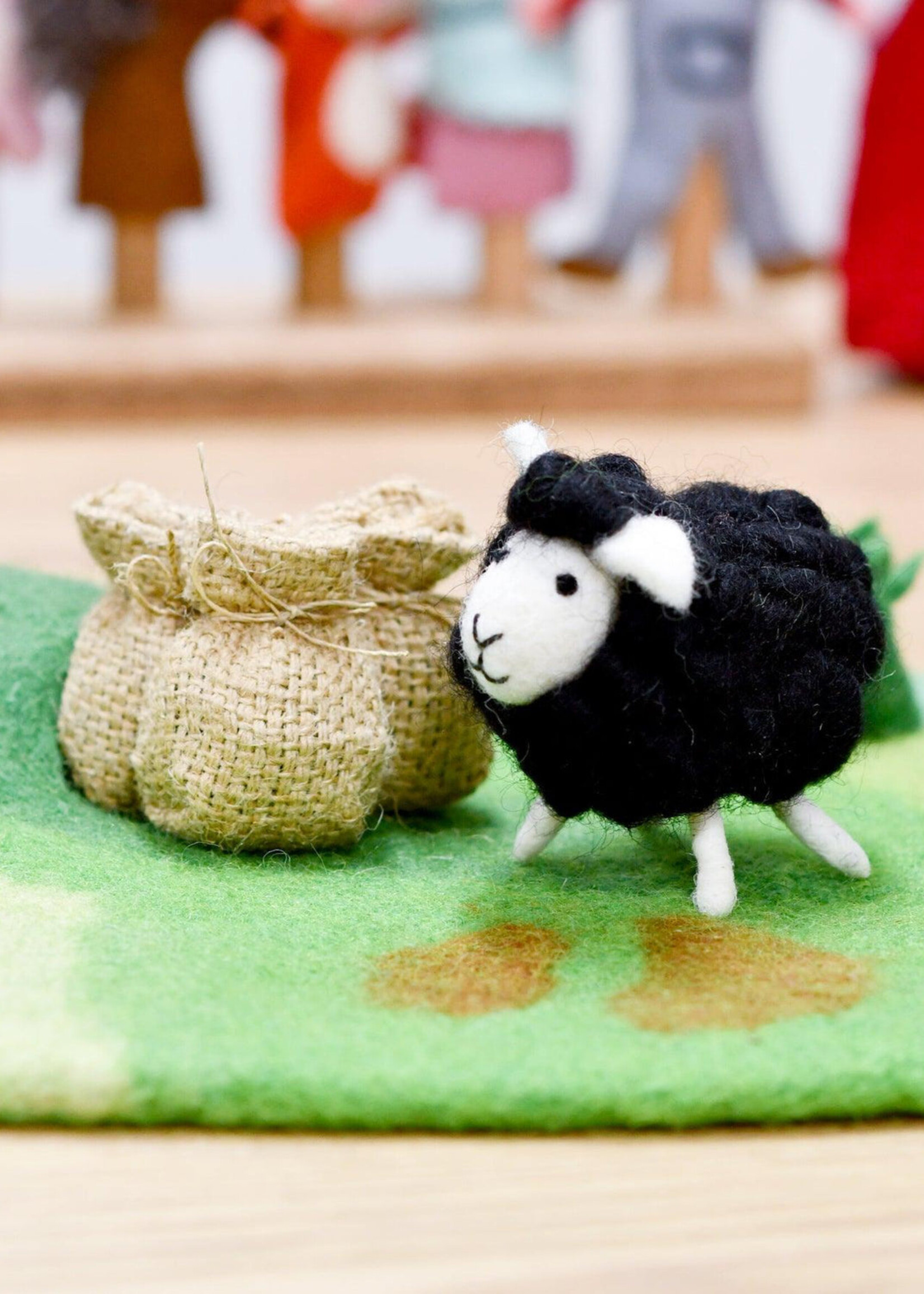 Felt Baa Baa Black Sheep Toy