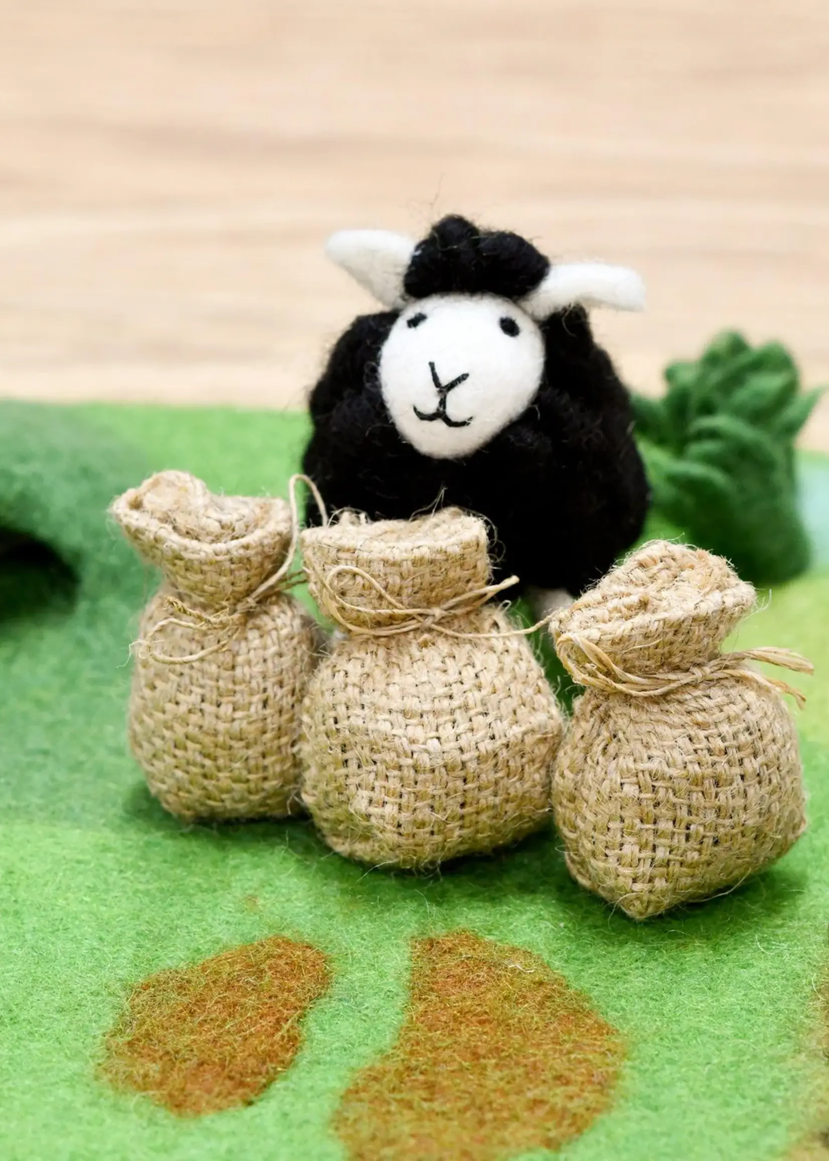 Felt Baa Baa Black Sheep Toy