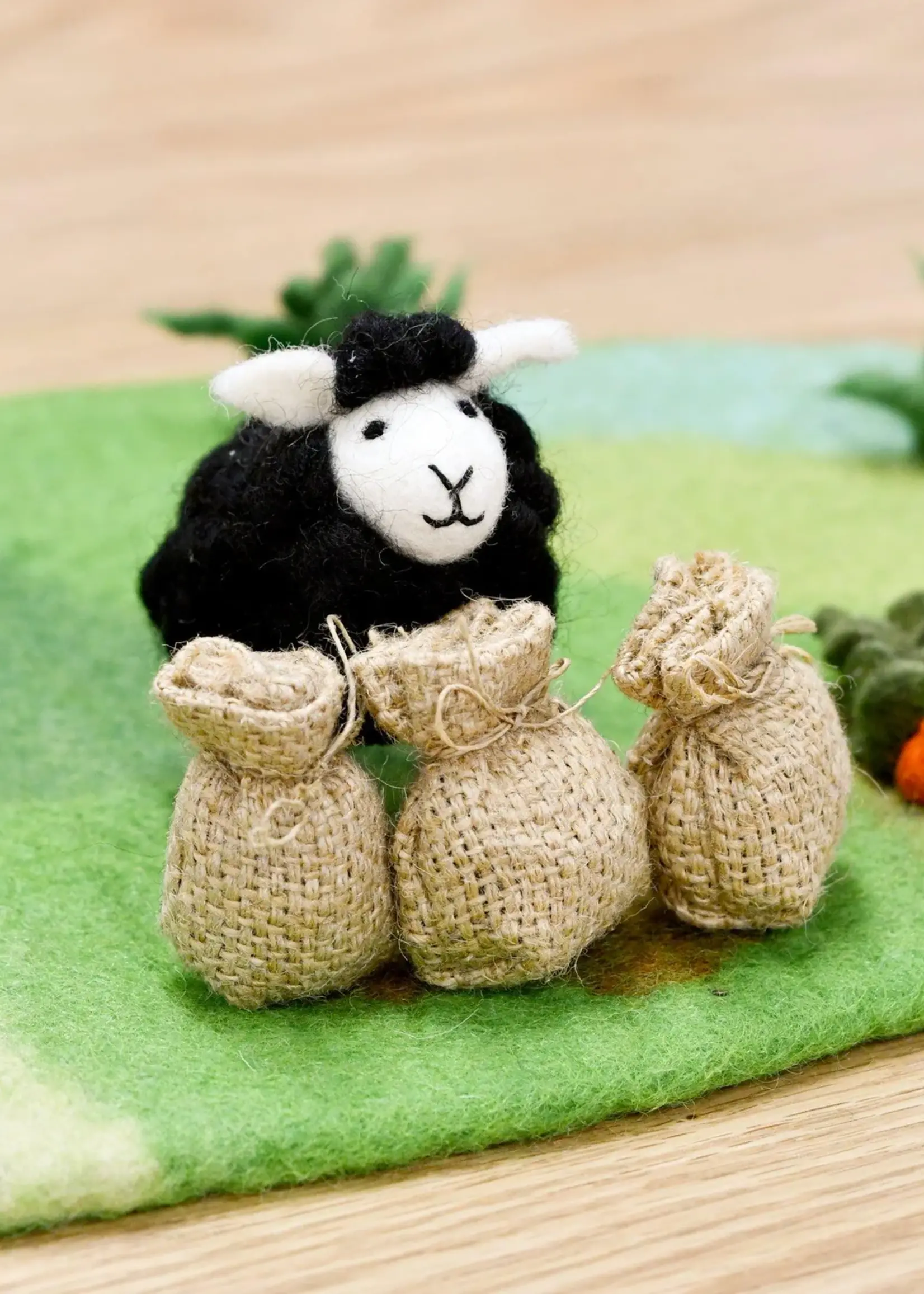 Felt Baa Baa Black Sheep Toy