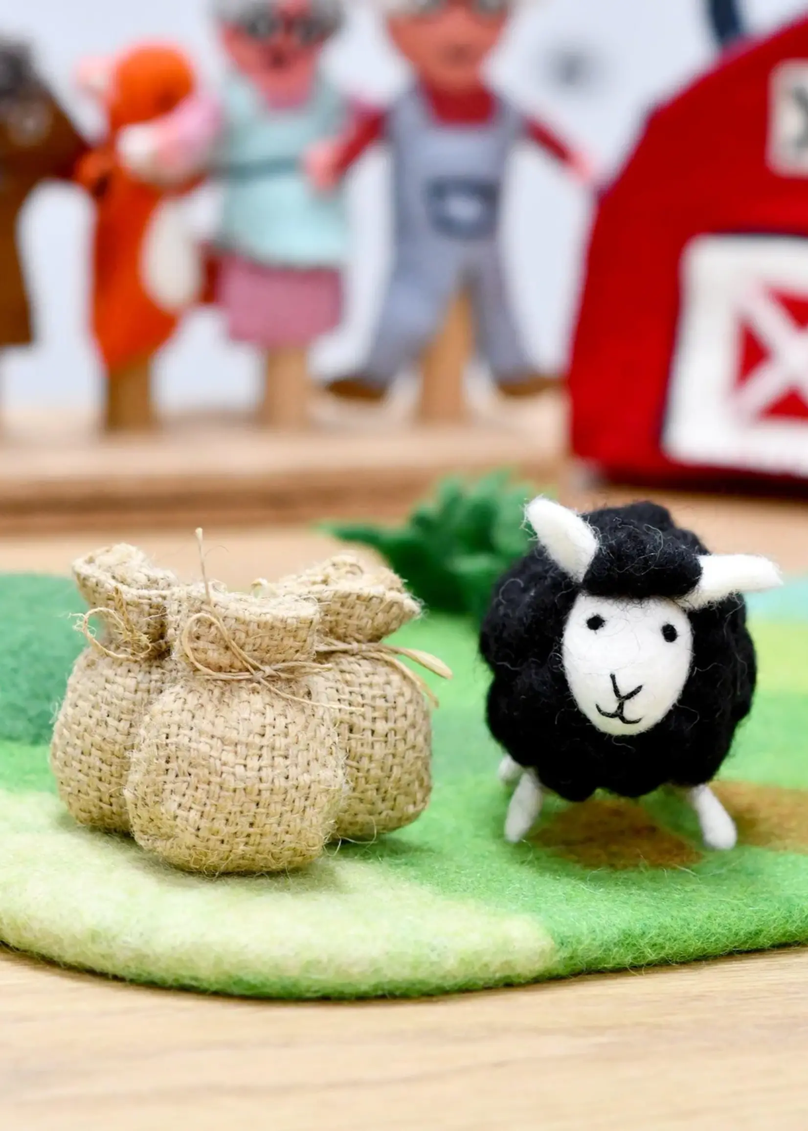 Felt Baa Baa Black Sheep Toy