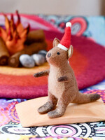 Felt Australian Kangaroo Christmas Ornament